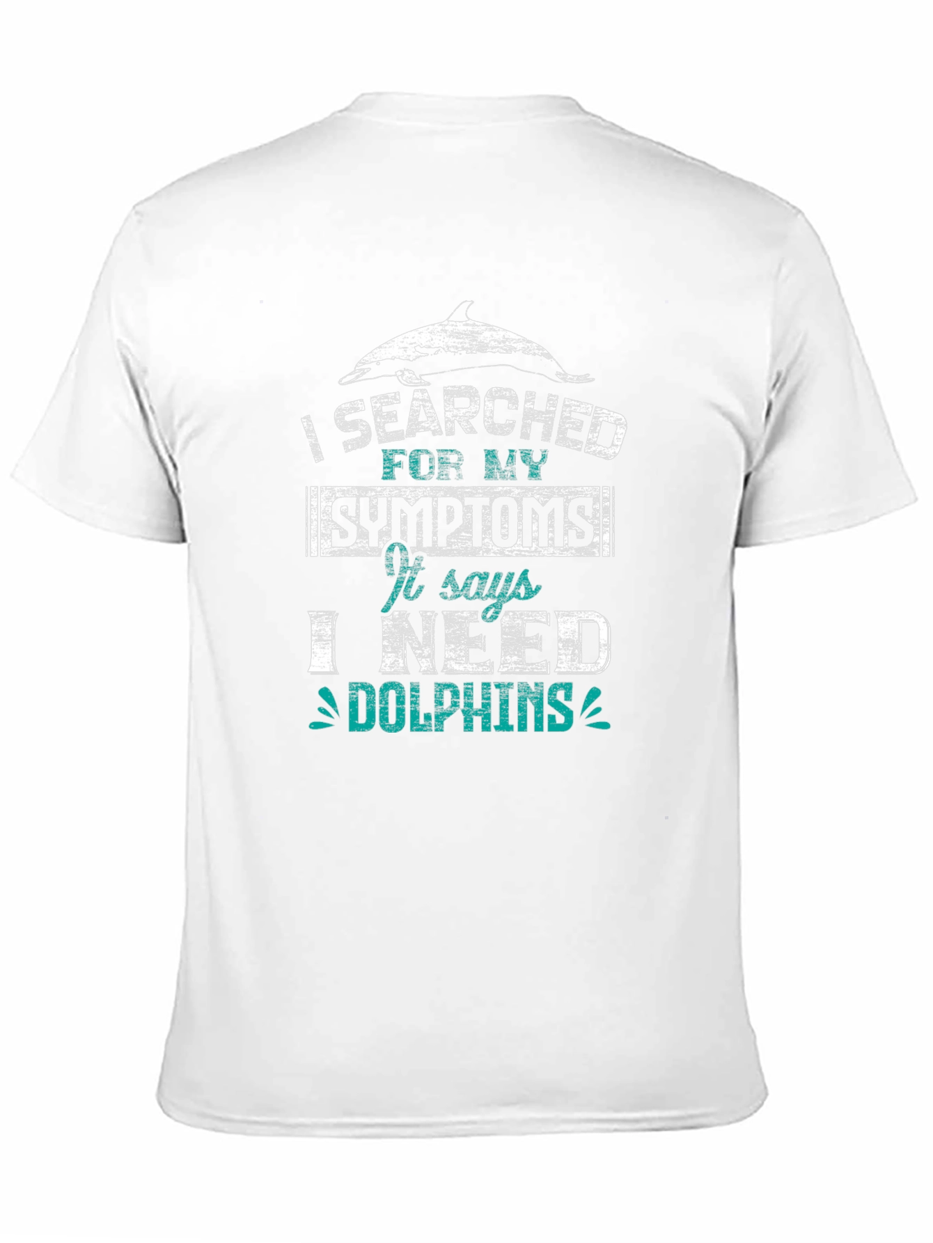 I Need Dolphins Graphic Tee - Unisex Cotton T-Shirt