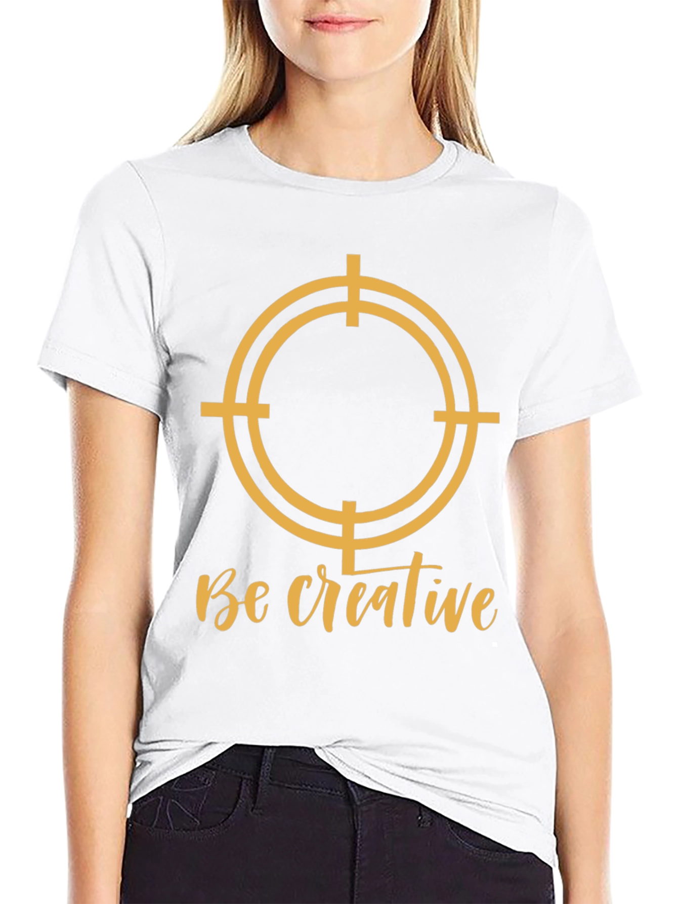 Be Creative Target T-Shirt - Mens Graphic Tee