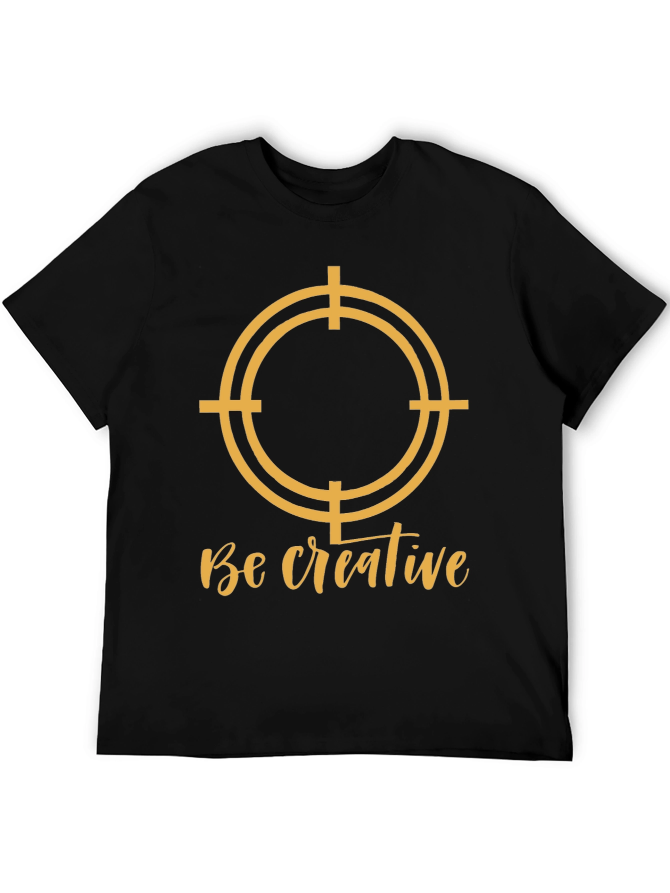 Be Creative Target T-Shirt - Mens Graphic Tee