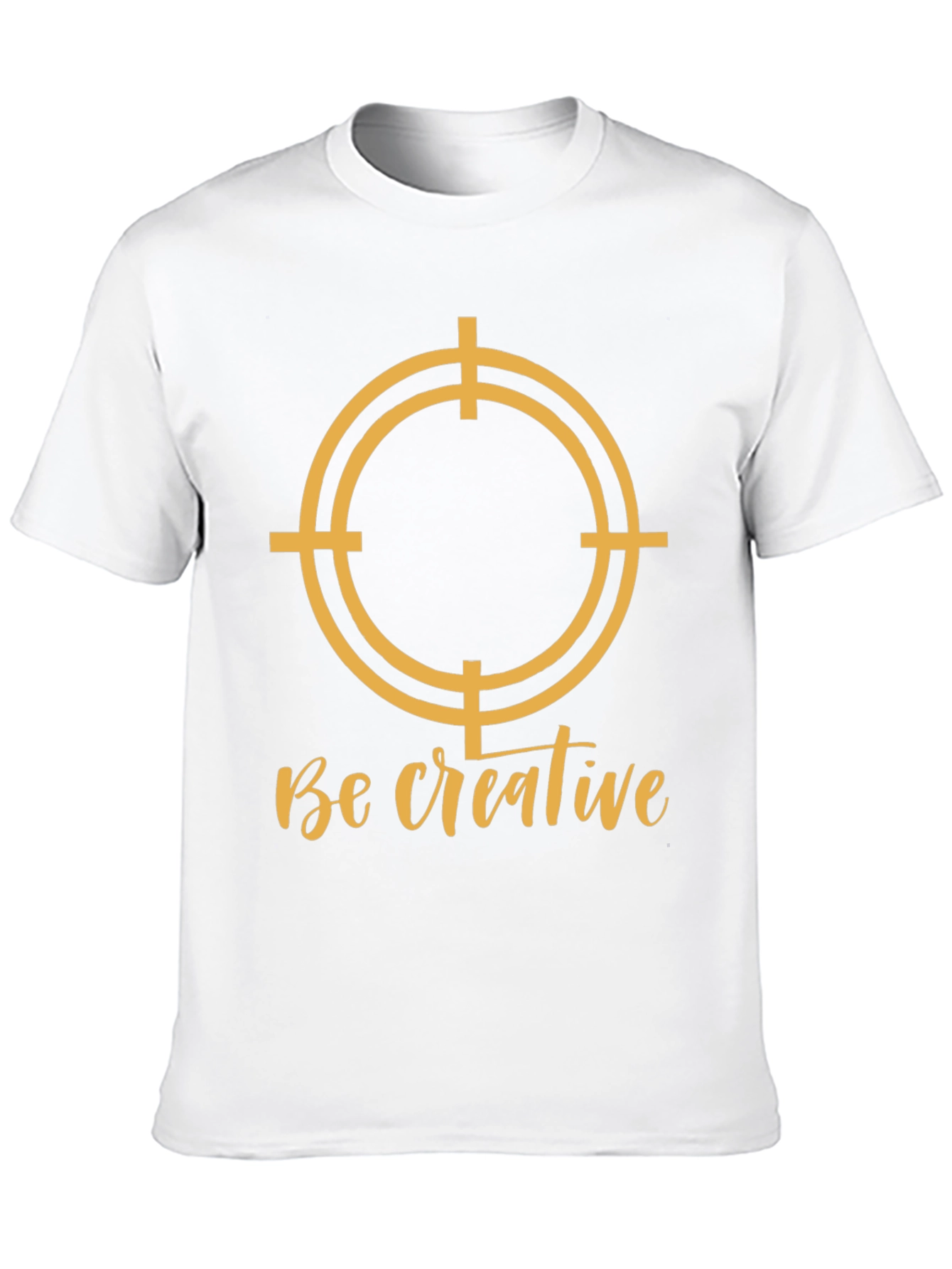 Be Creative Target T-Shirt - Mens Graphic Tee