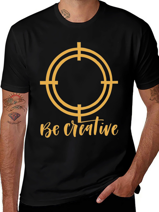 Be Creative Target T-Shirt - Mens Graphic Tee
