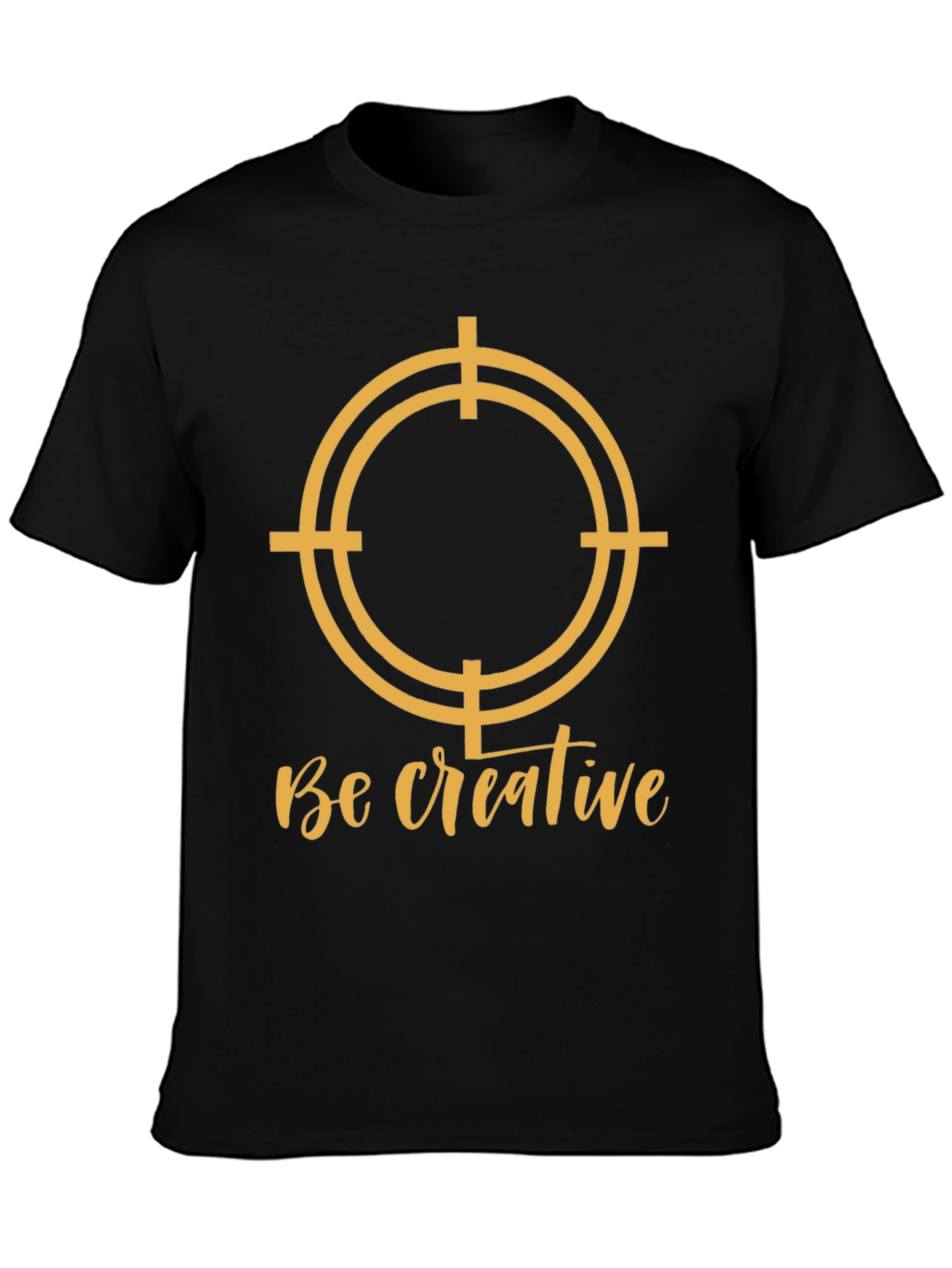 Be Creative Target T-Shirt - Mens Graphic Tee