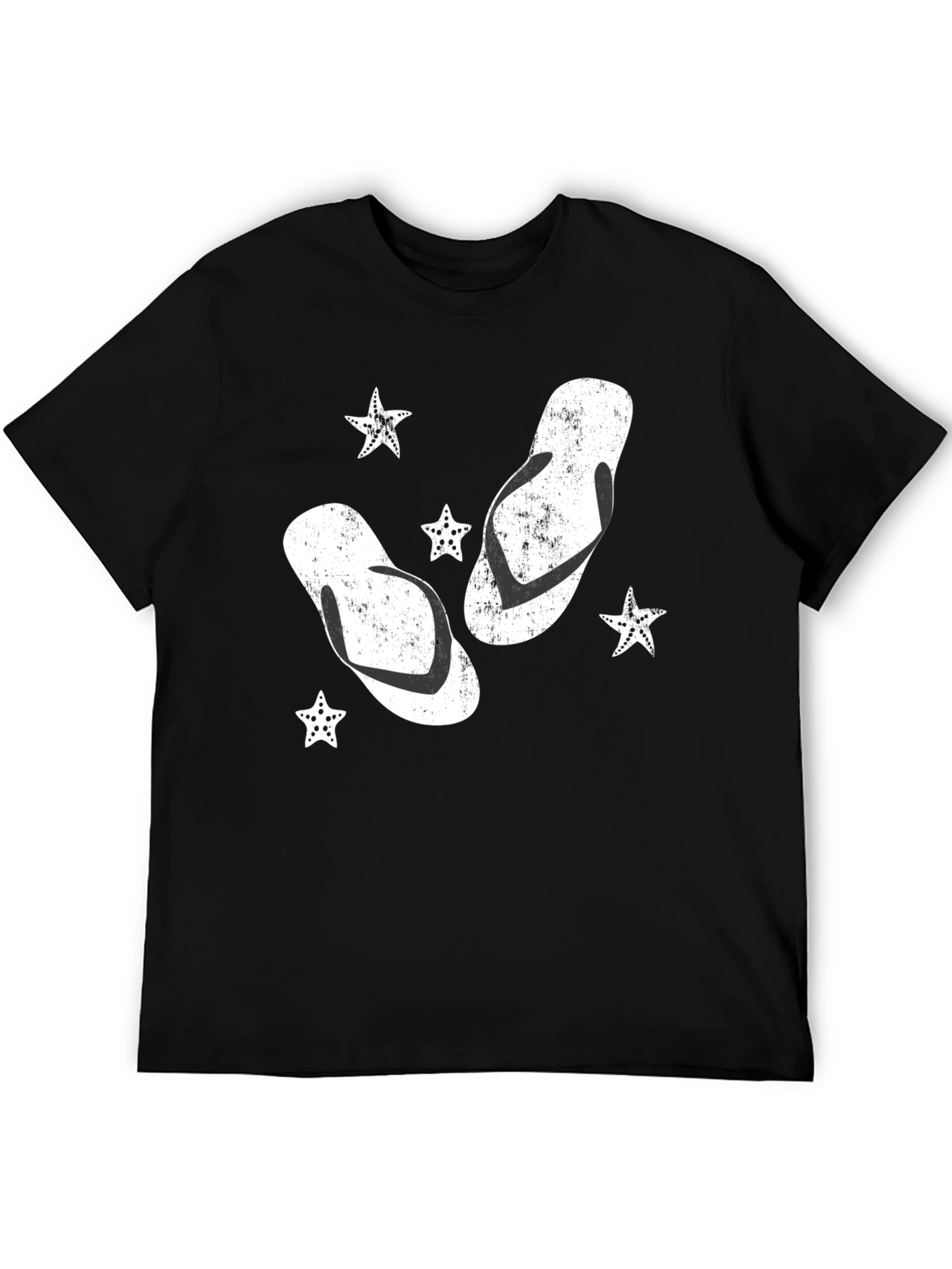 Summer Fun Black Graphic Tee