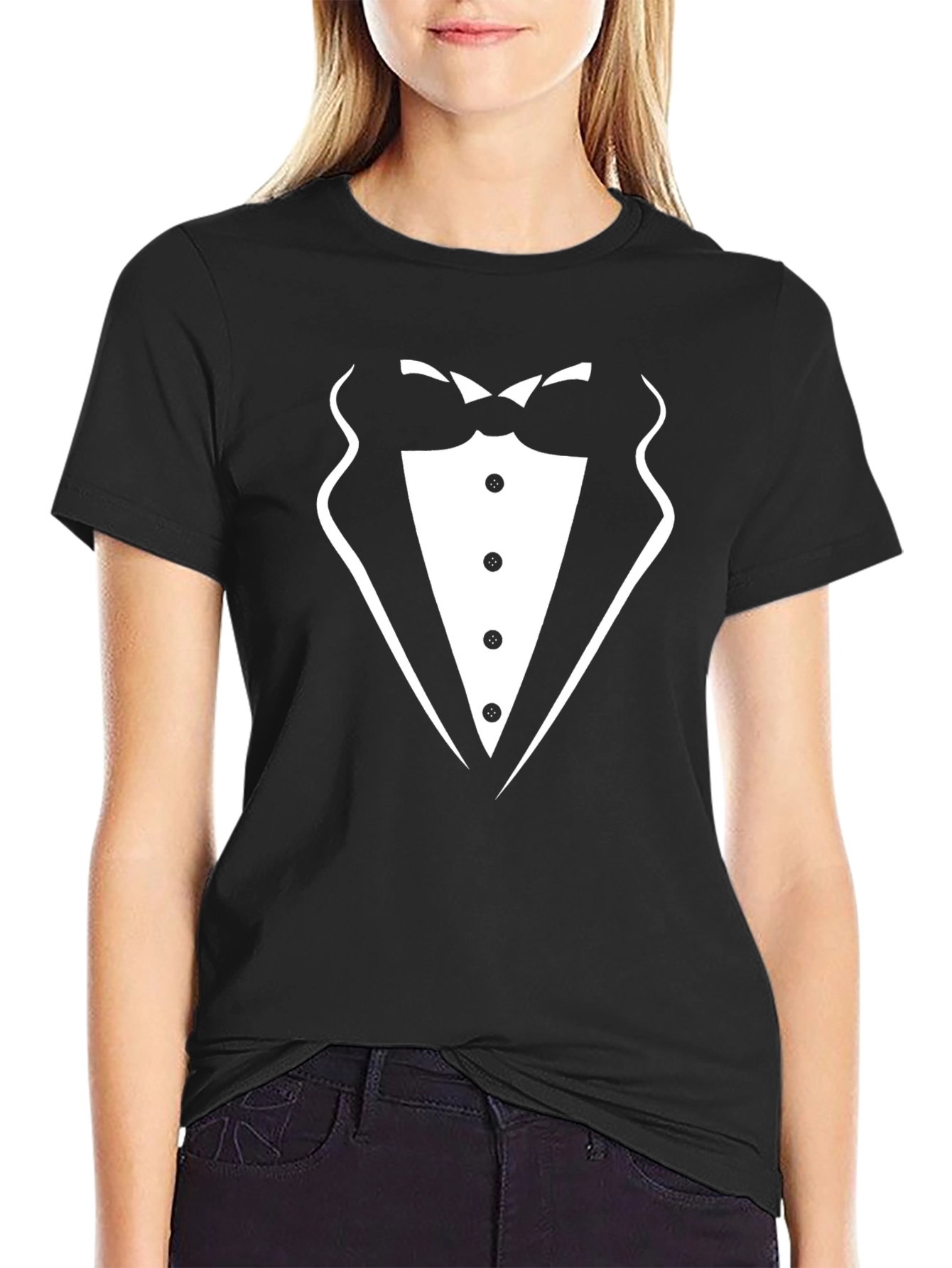 Tuxedo Graphic Tee - Stylish & Fun Casual Wear