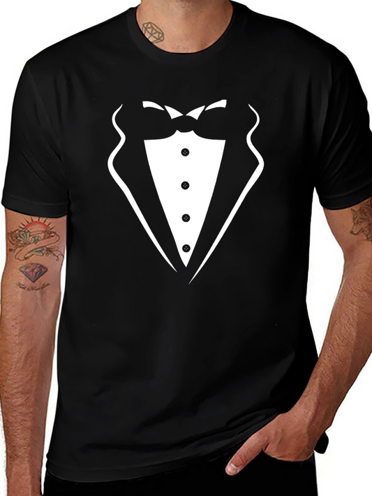 Tuxedo Graphic Tee - Stylish & Fun Casual Wear