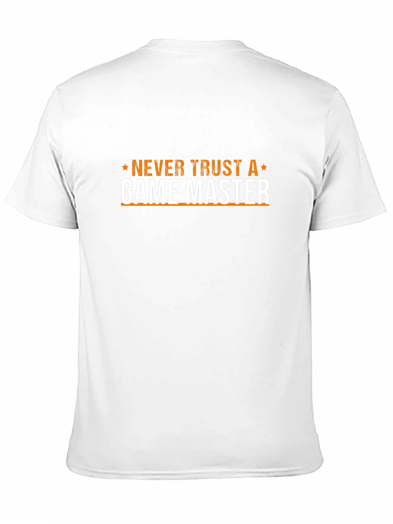 Never Trust a Game Master Black T-Shirt