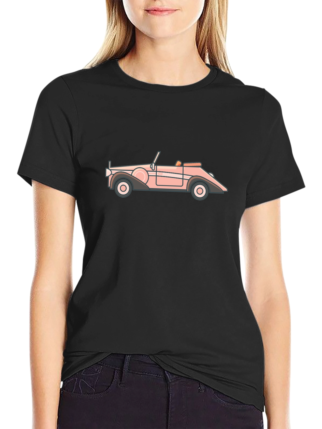 Retro Car Graphic T-Shirt - Classic Ride