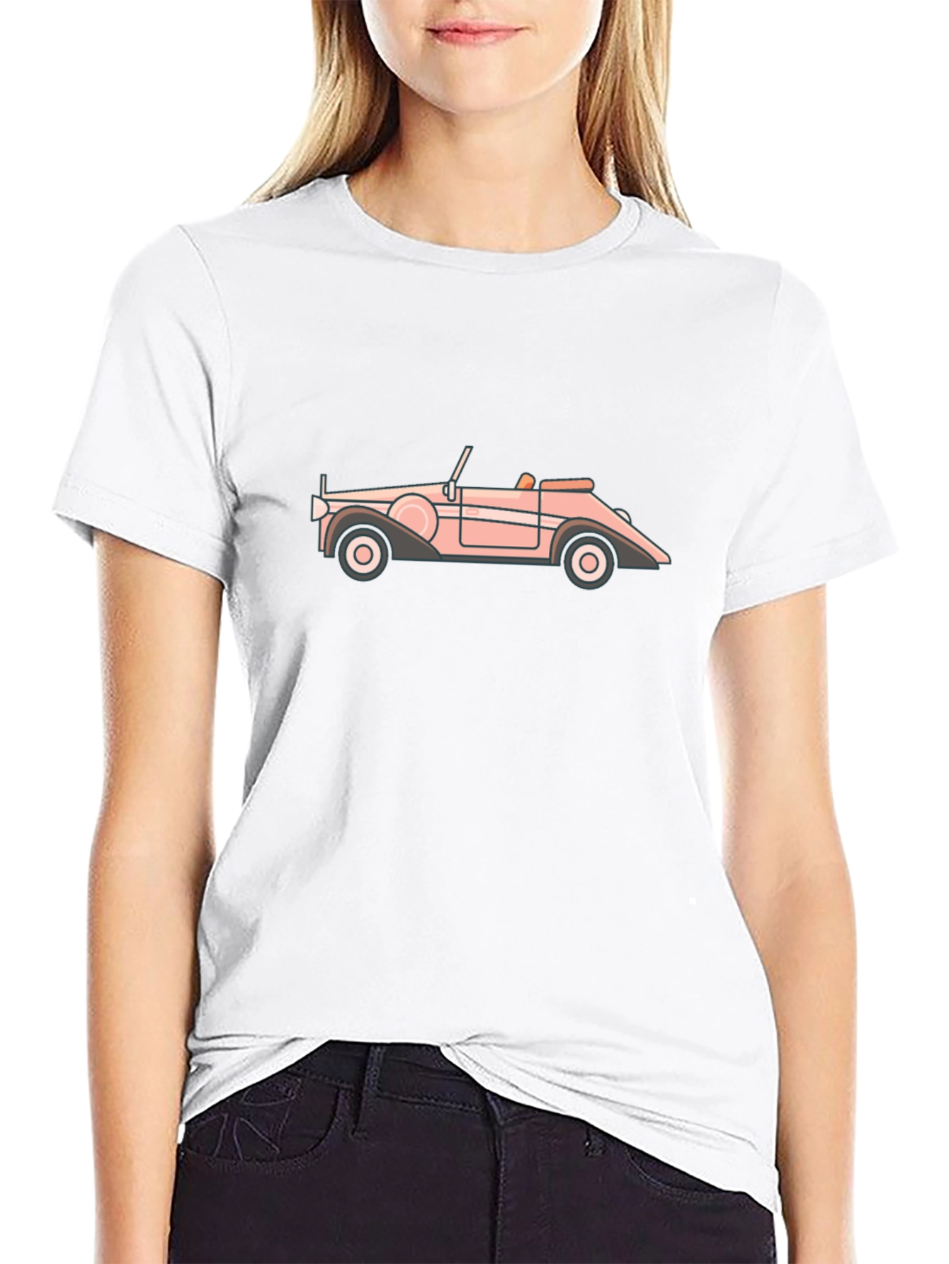 Retro Car Graphic T-Shirt - Classic Ride