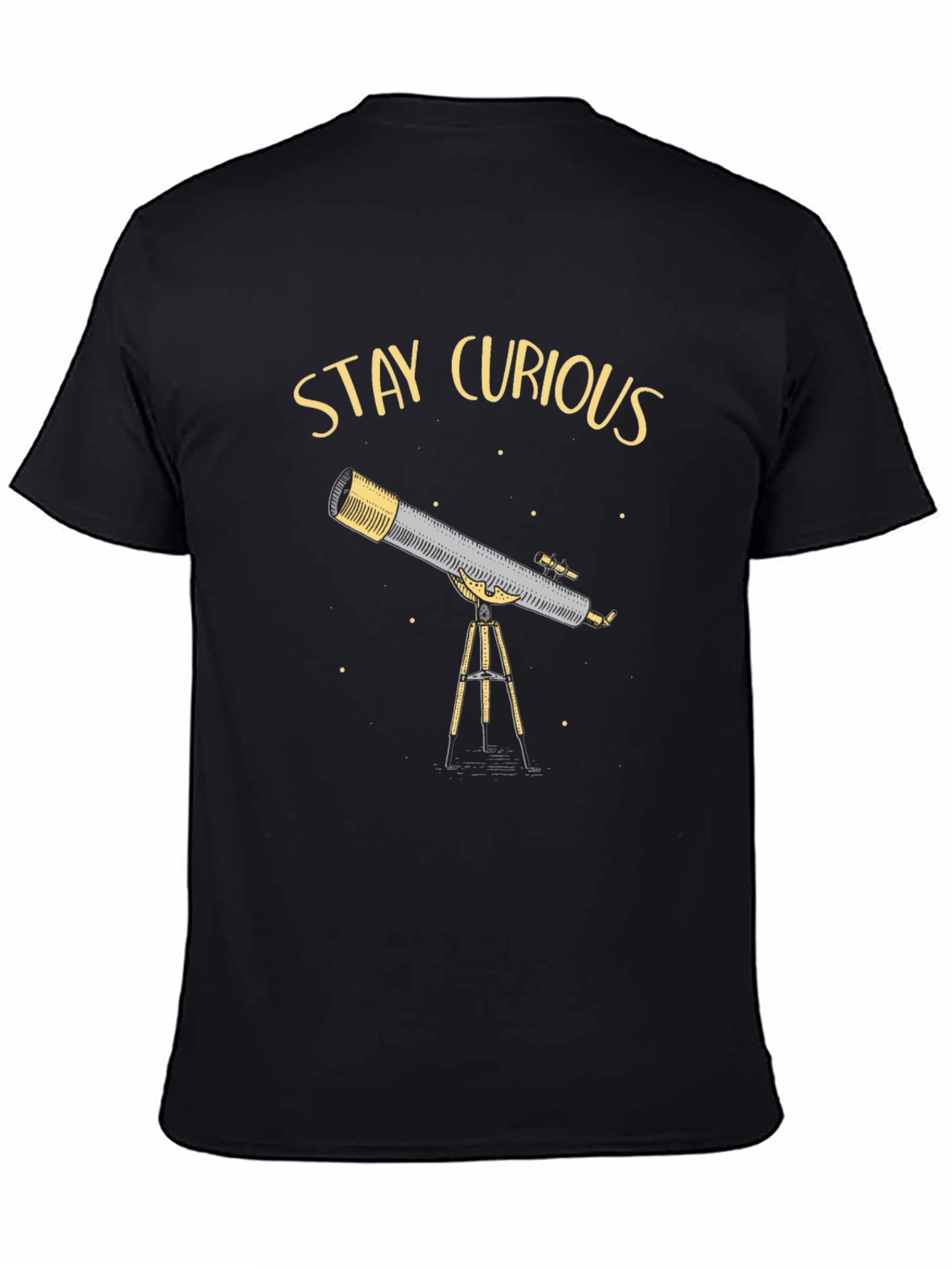 Stay Curious Telescope Graphic Tee