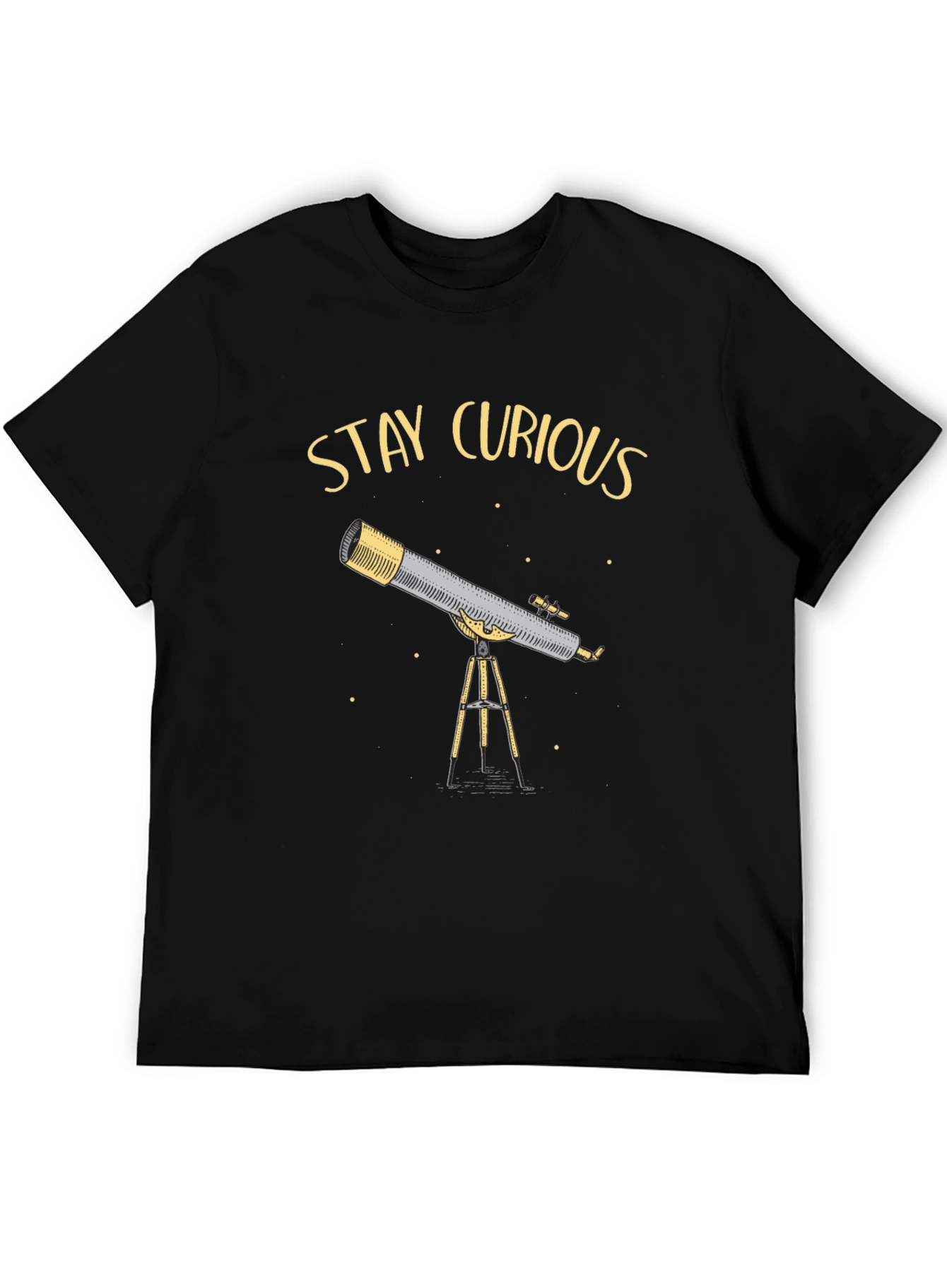 Stay Curious Telescope Graphic Tee