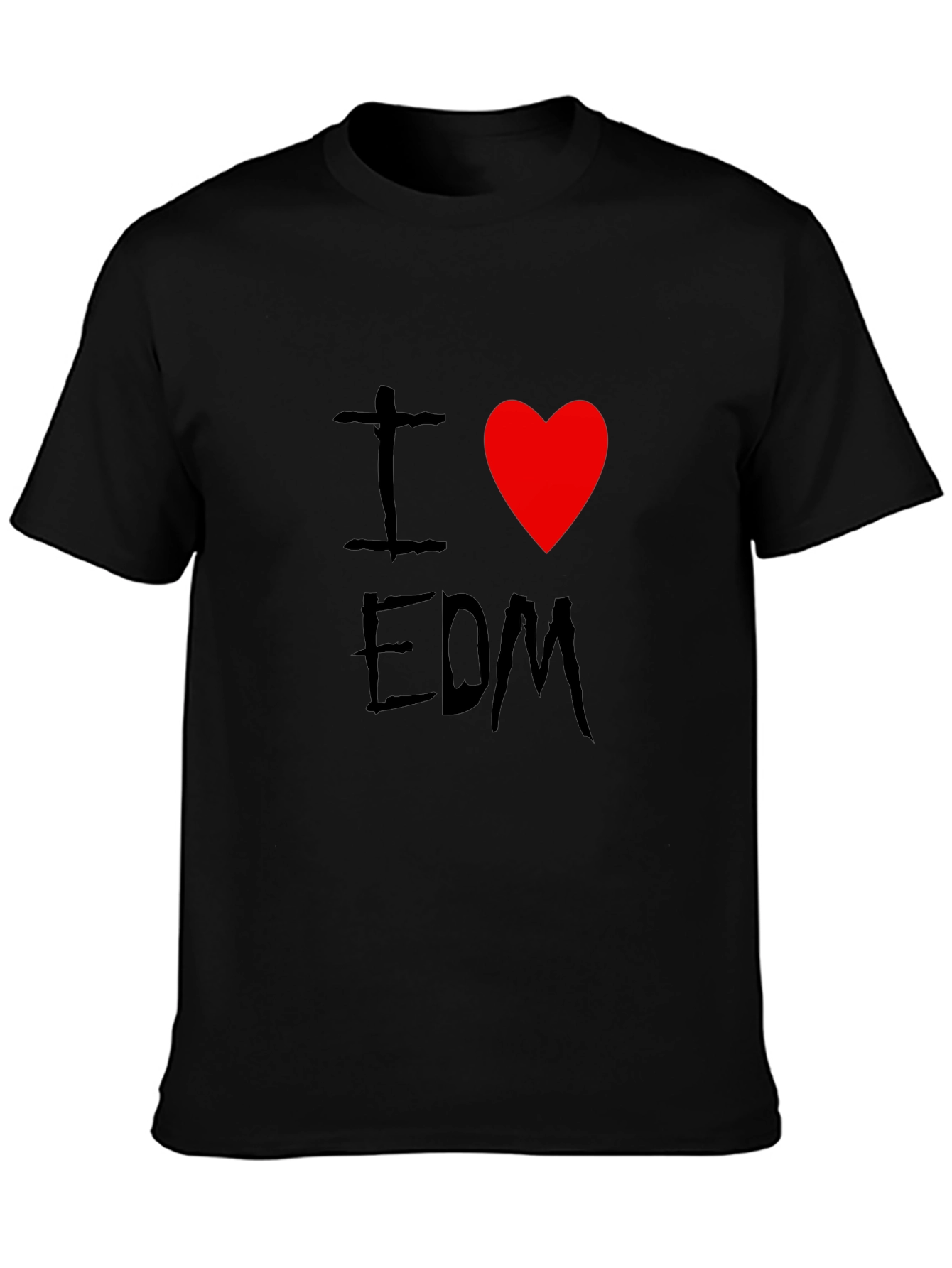 I Heart EDM Black T-Shirt