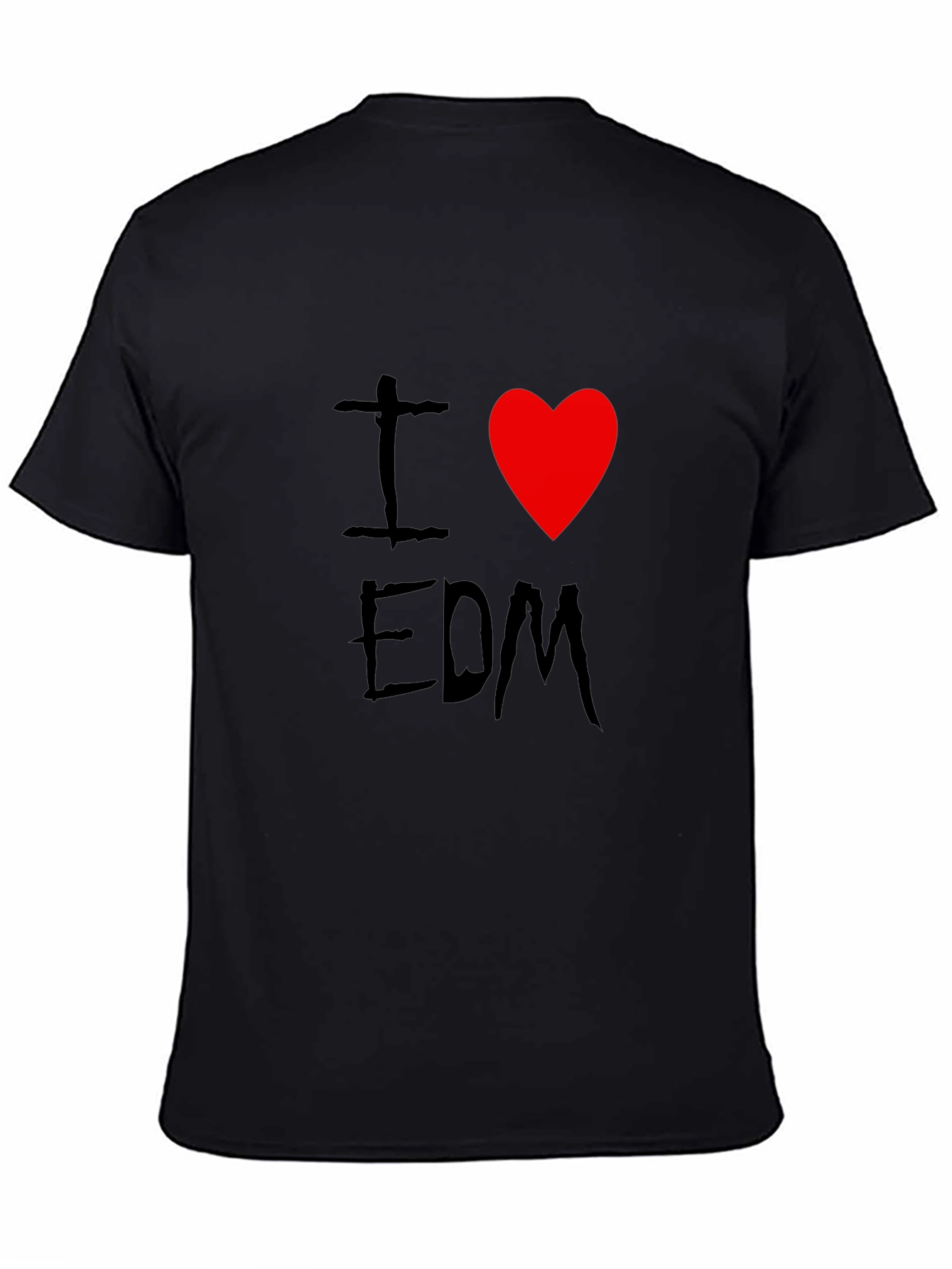 I Heart EDM Black T-Shirt
