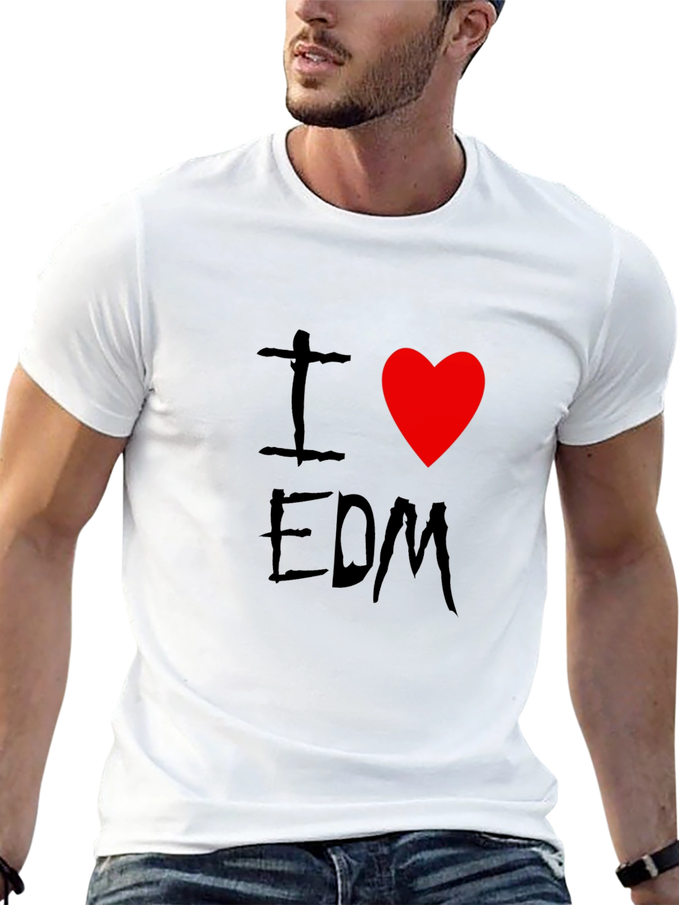 I Heart EDM Black T-Shirt