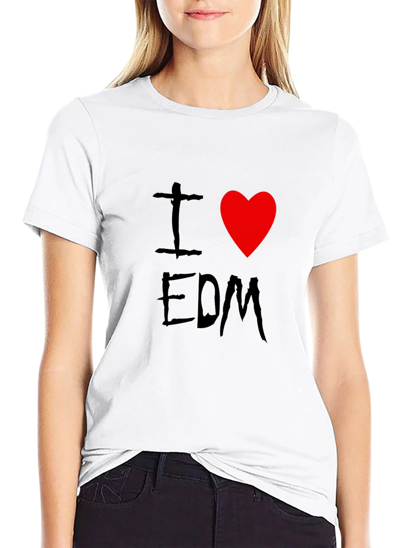 I Heart EDM Black T-Shirt