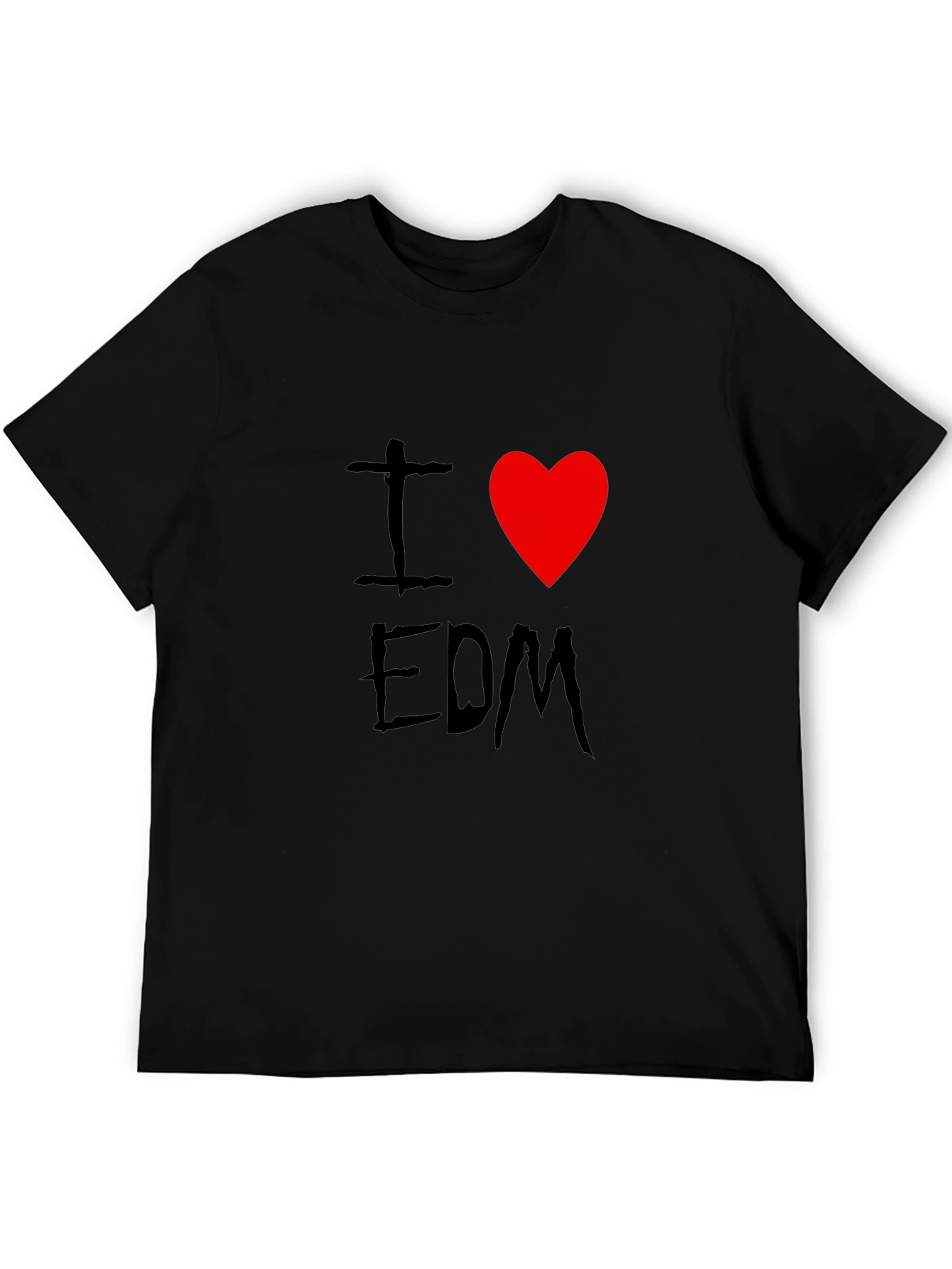 I Heart EDM Black T-Shirt