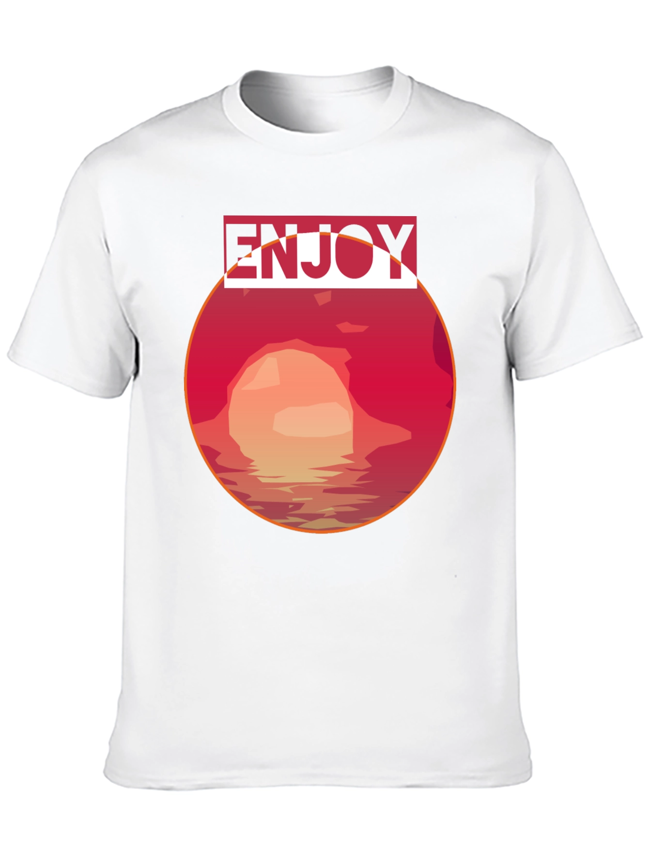 Enjoy Sunset Graphic Tee - Stylish Comfort