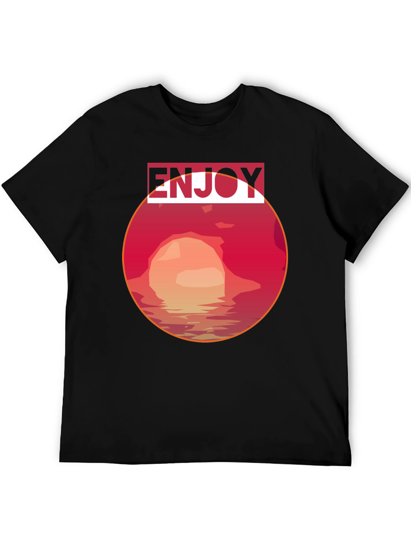 Enjoy Sunset Graphic Tee - Stylish Comfort