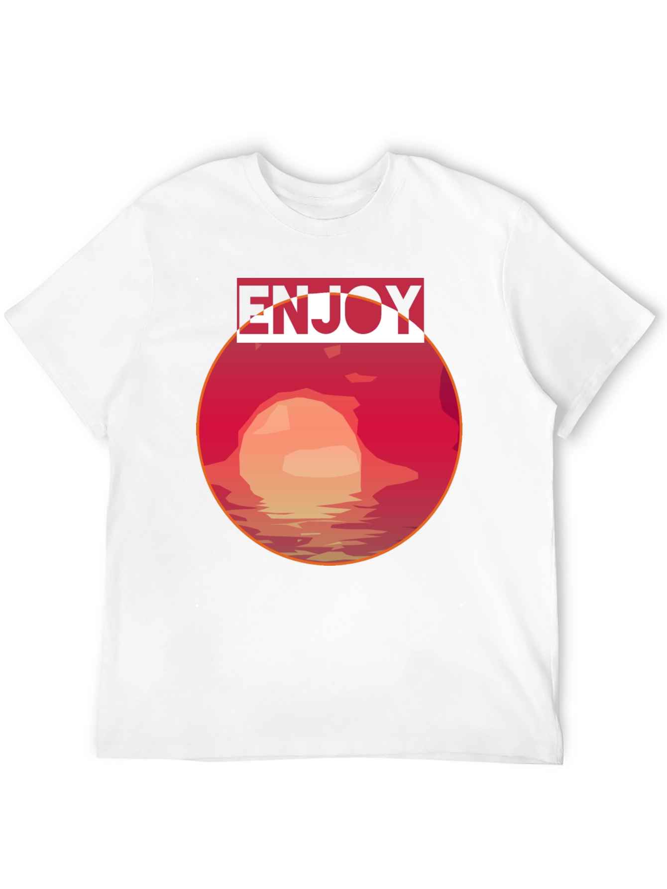 Enjoy Sunset Graphic Tee - Stylish Comfort