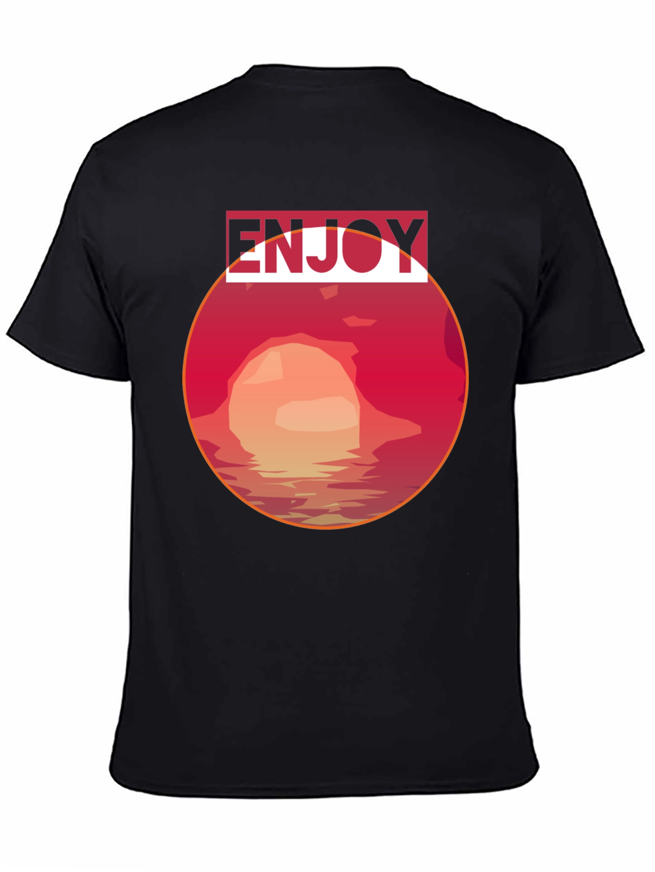 Enjoy Sunset Graphic Tee - Stylish Comfort