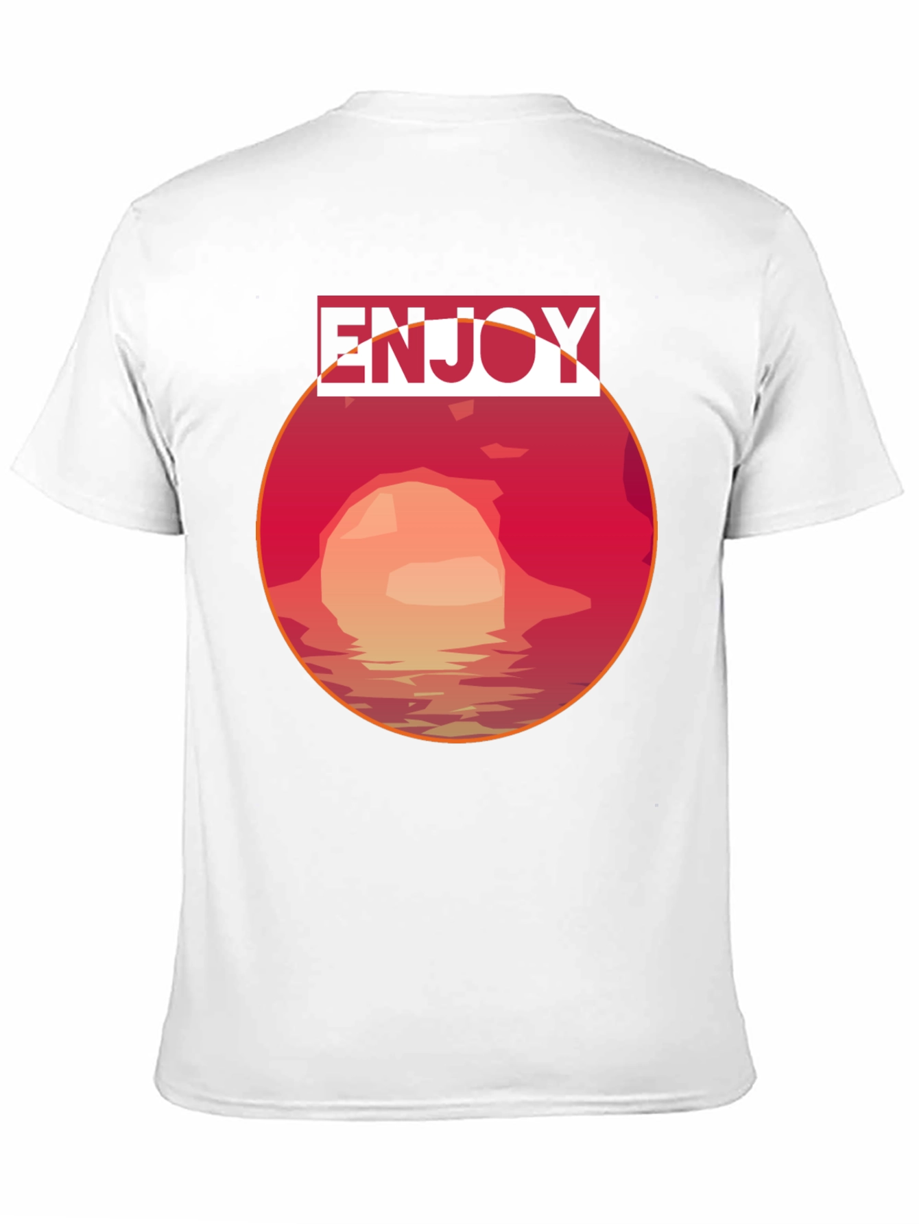 Enjoy Sunset Graphic Tee - Stylish Comfort