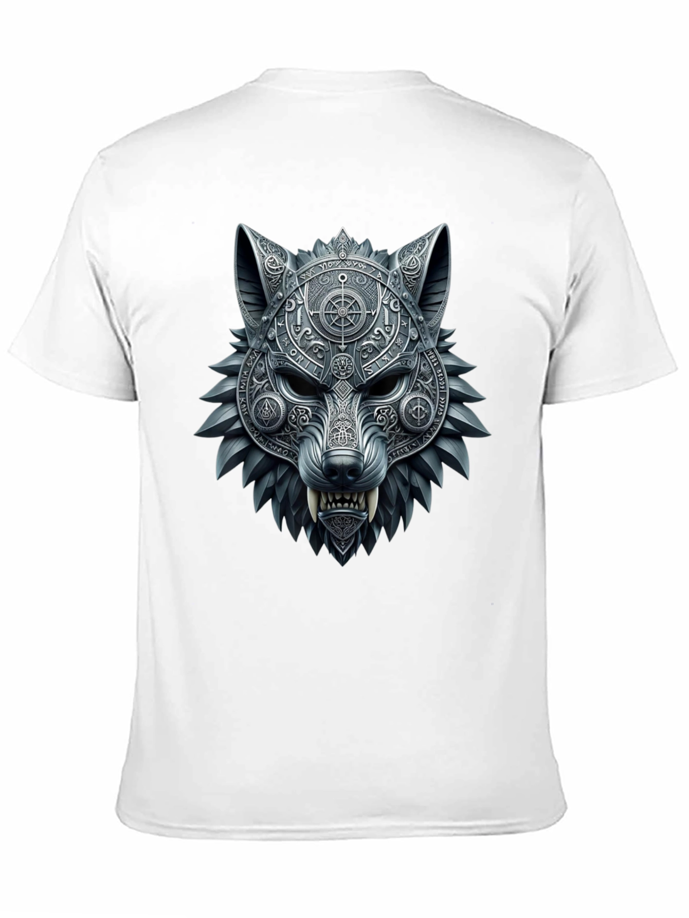 Viking Wolf Head Graphic Tee