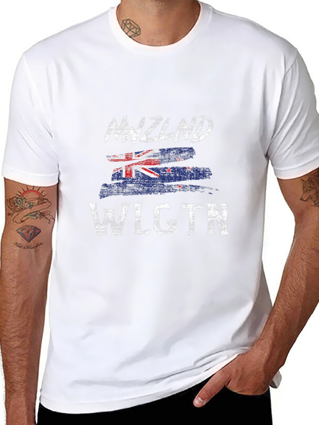 New Zealand Flag T-Shirt - Wellington