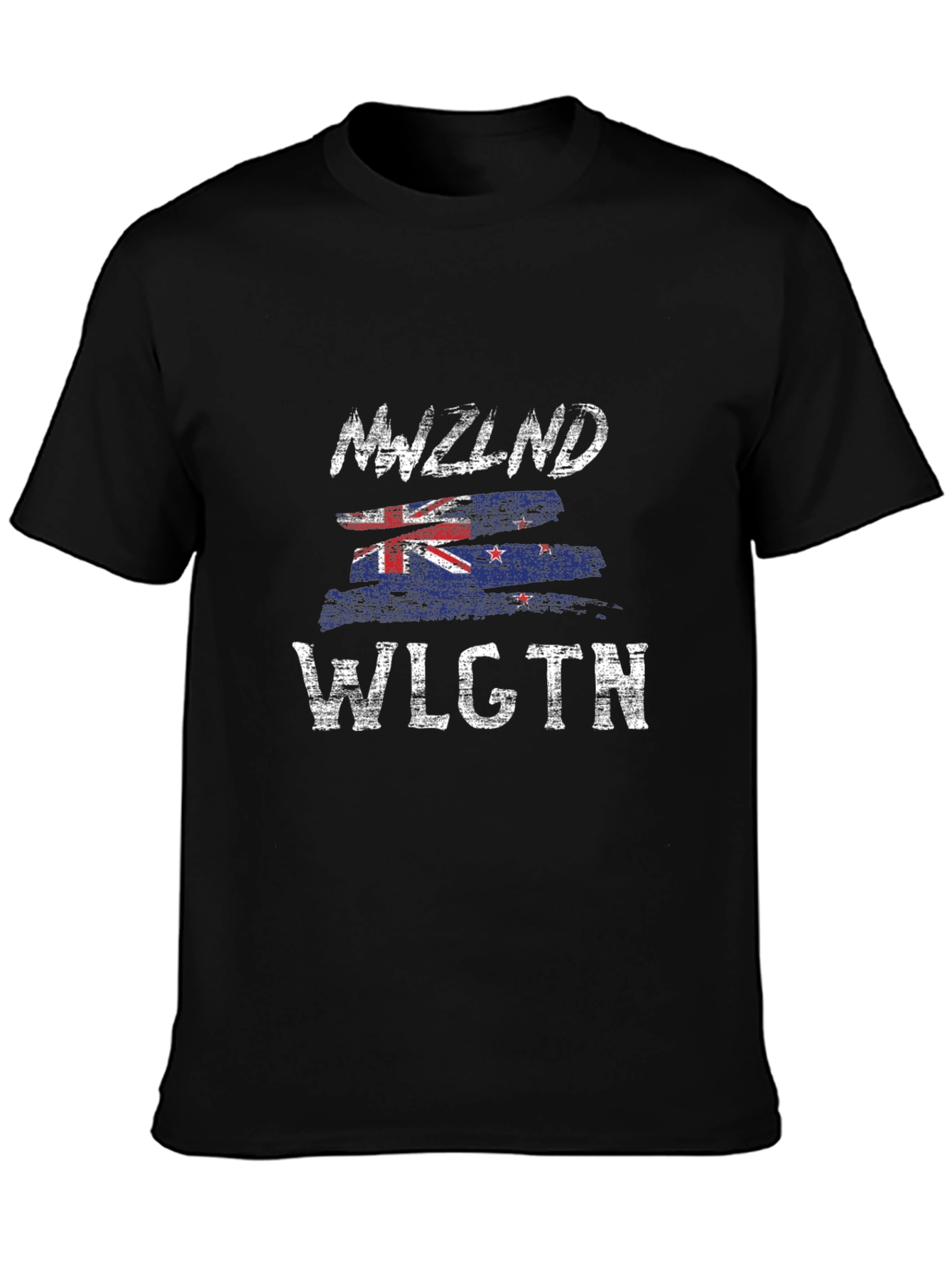 New Zealand Flag T-Shirt - Wellington