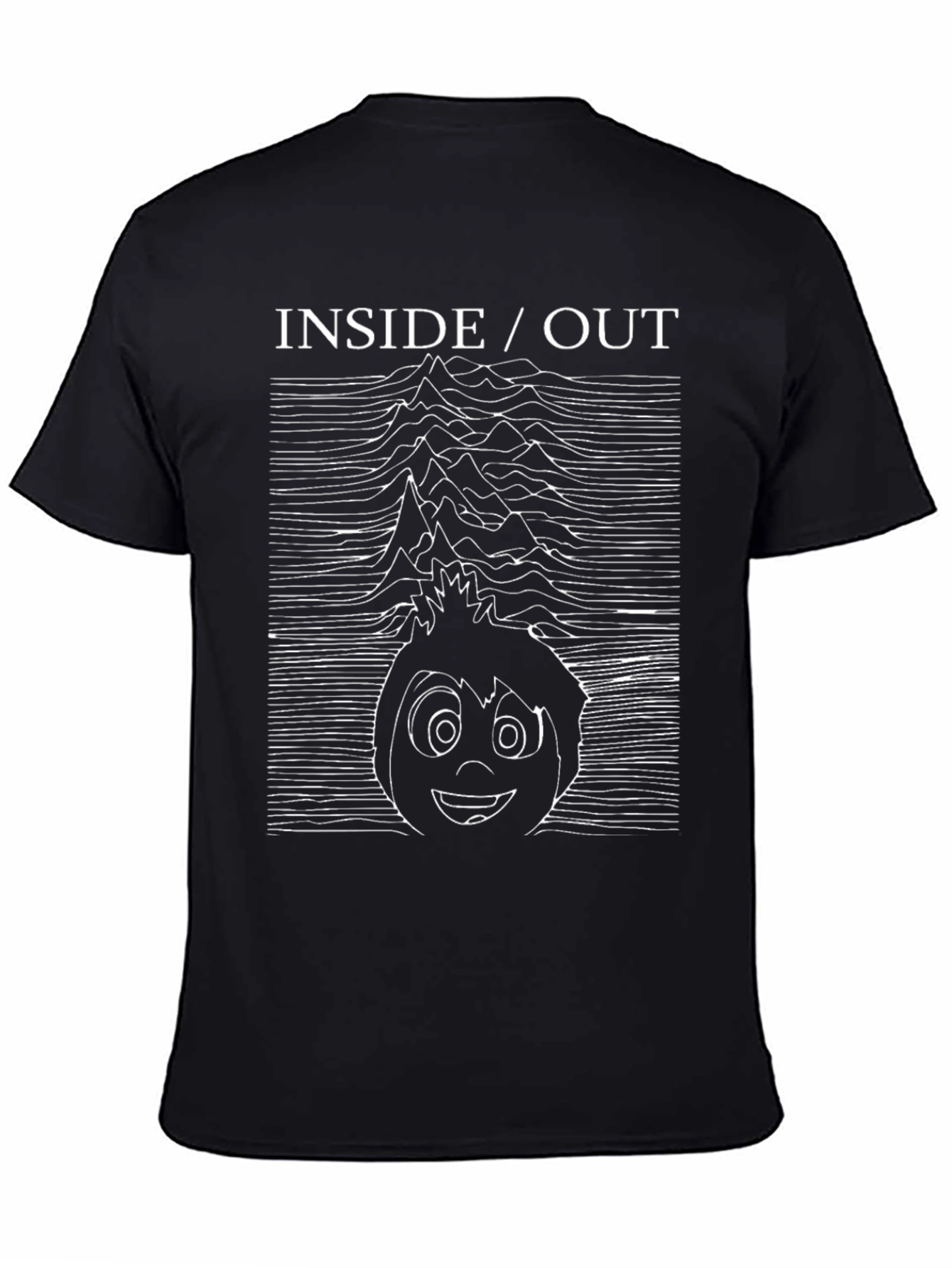 Inside Out Joy Division Style T-Shirt