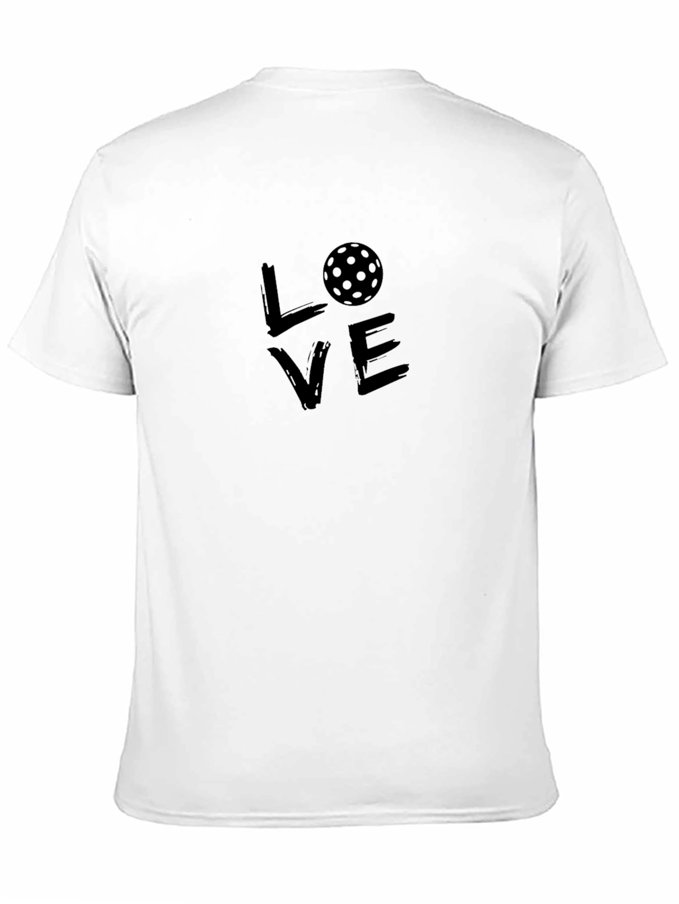 Pickleball Love Graphic Tee - Black Unisex T-Shirt