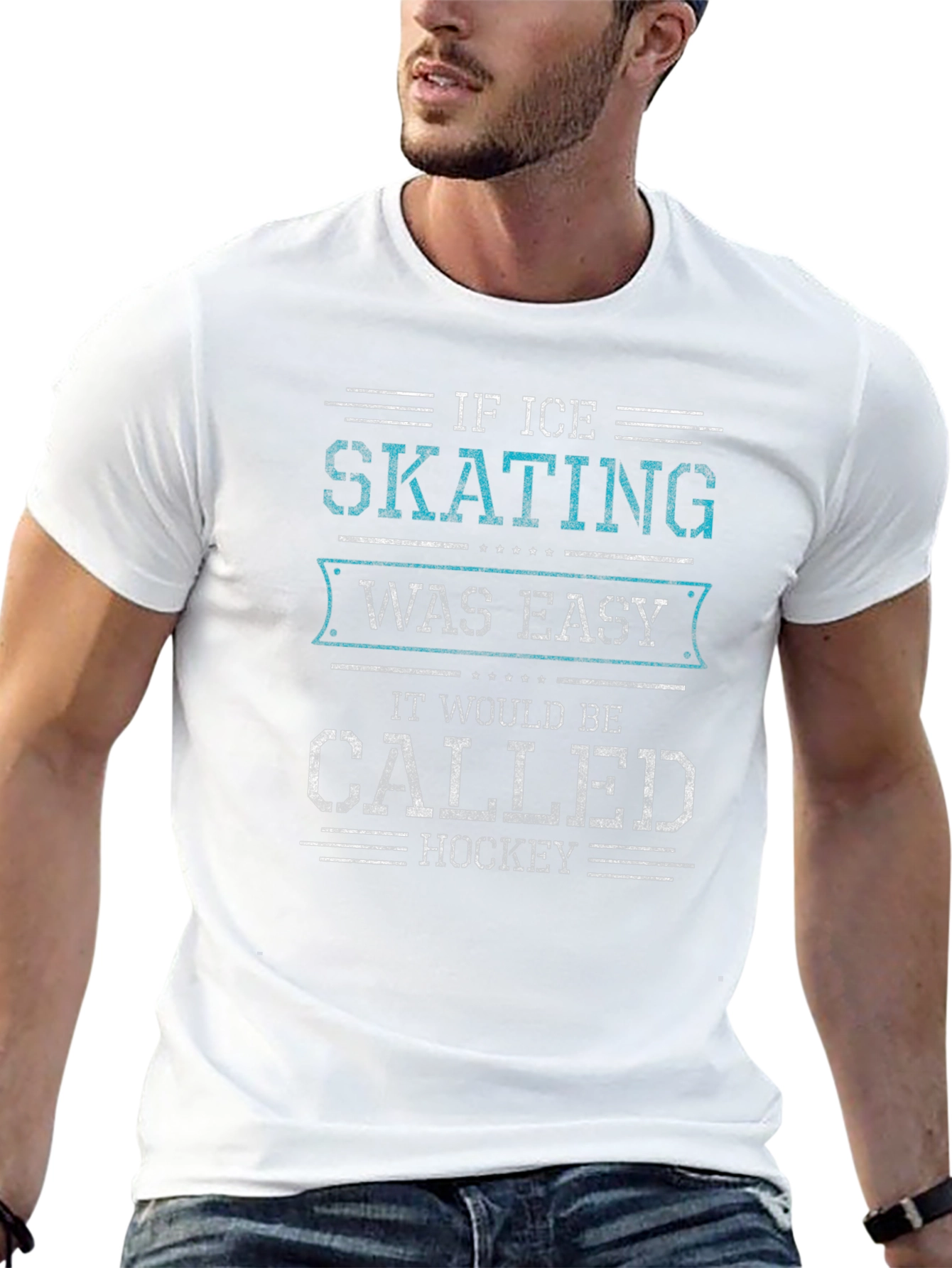 Ice Skating T-Shirt - If Skating Was Easy