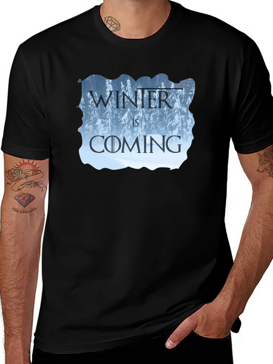 Winter is Coming T-Shirt - Game of Thrones Fan Apparel