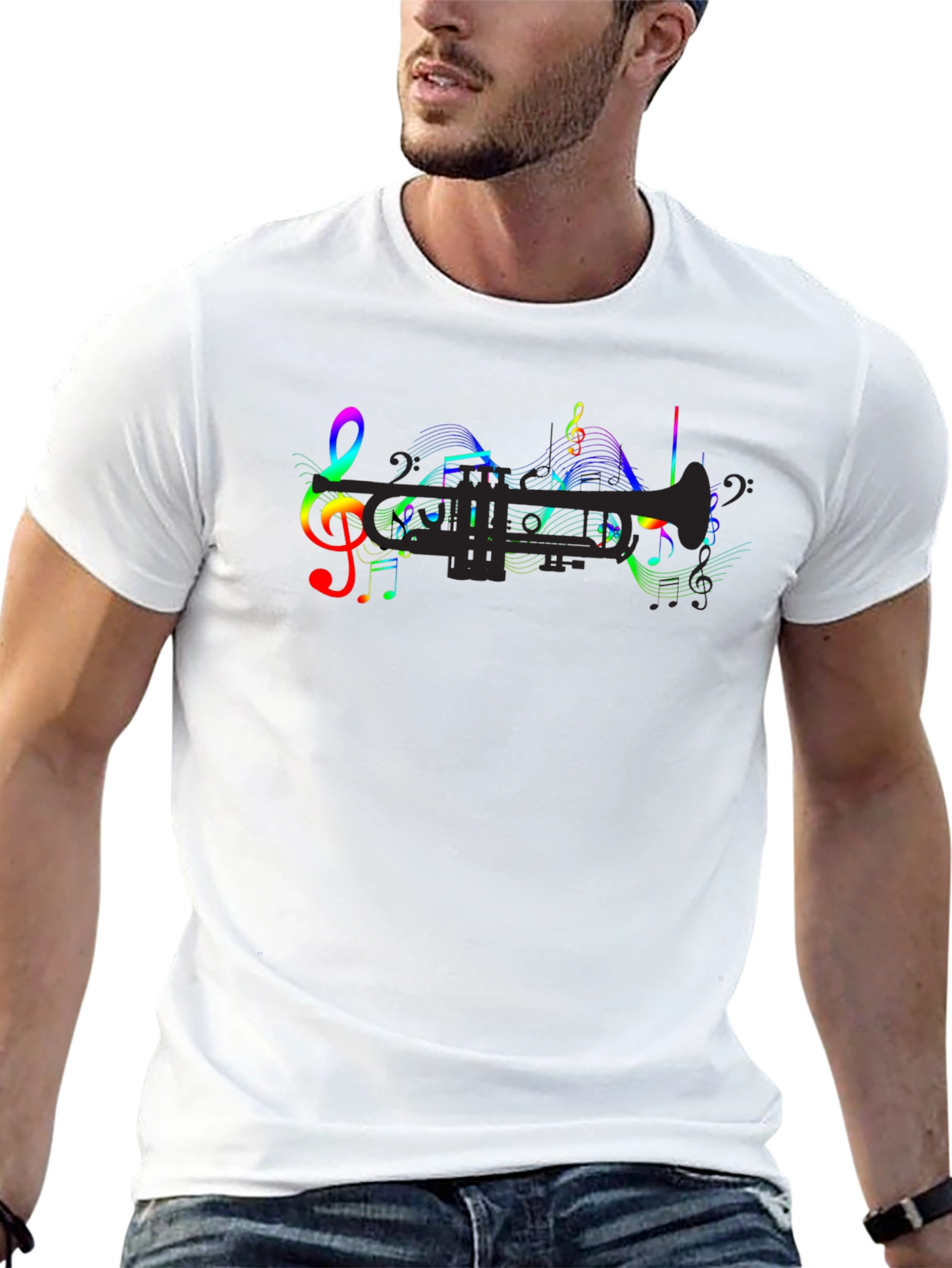 Musical Note Trumpet T-Shirt