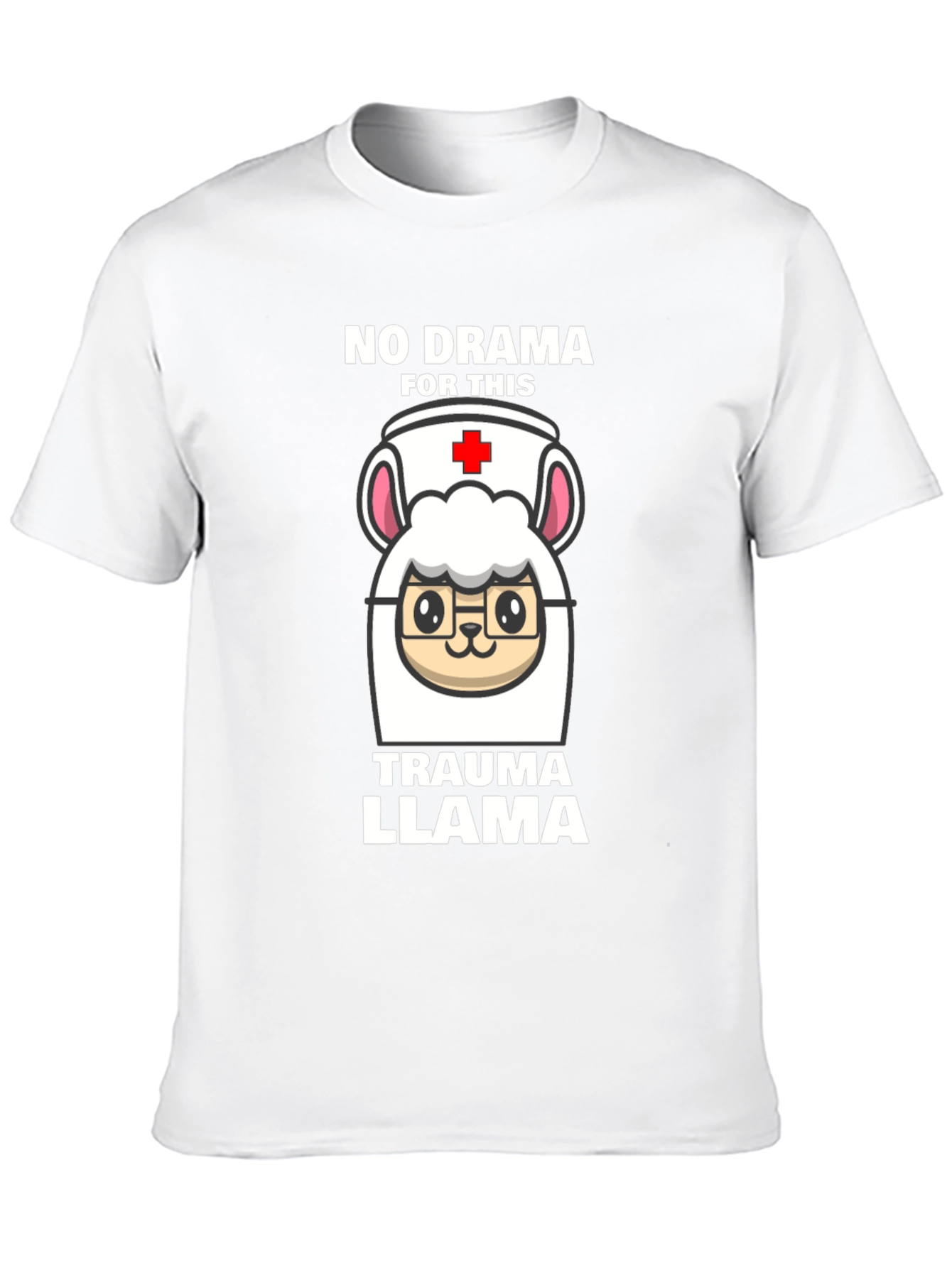 Trauma Llama Nurse T-Shirt - No Drama