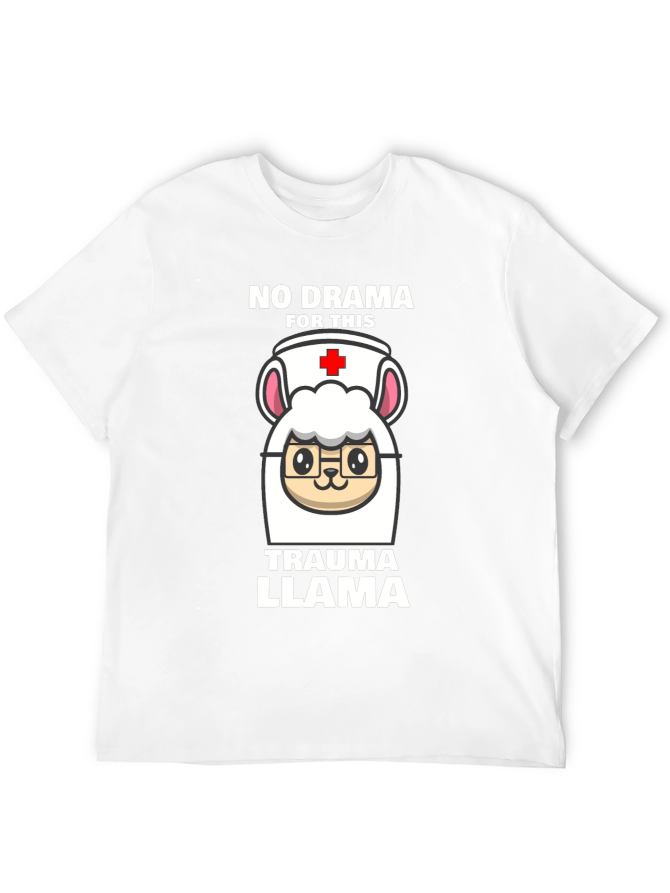 Trauma Llama Nurse T-Shirt - No Drama