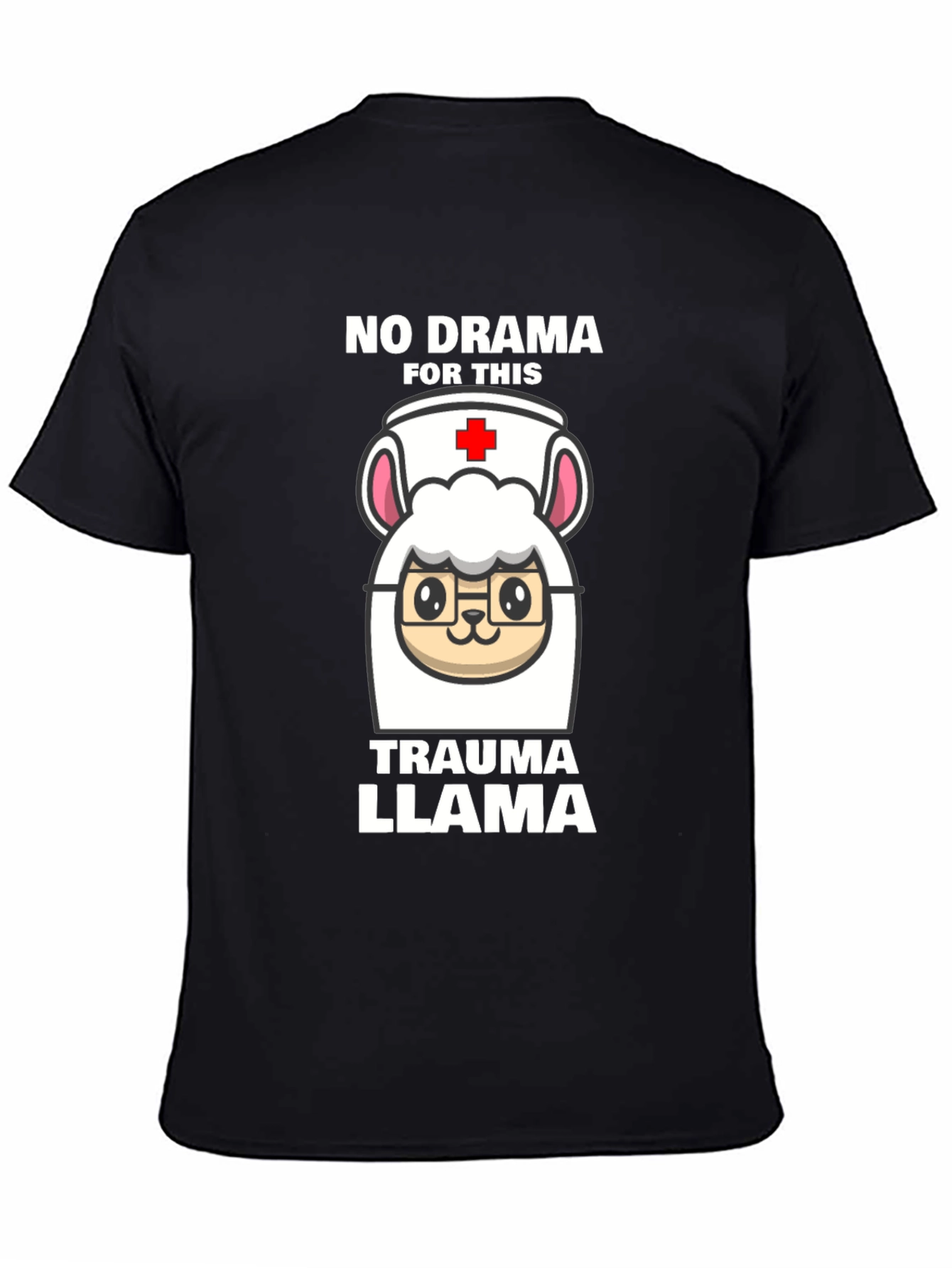 Trauma Llama Nurse T-Shirt - No Drama