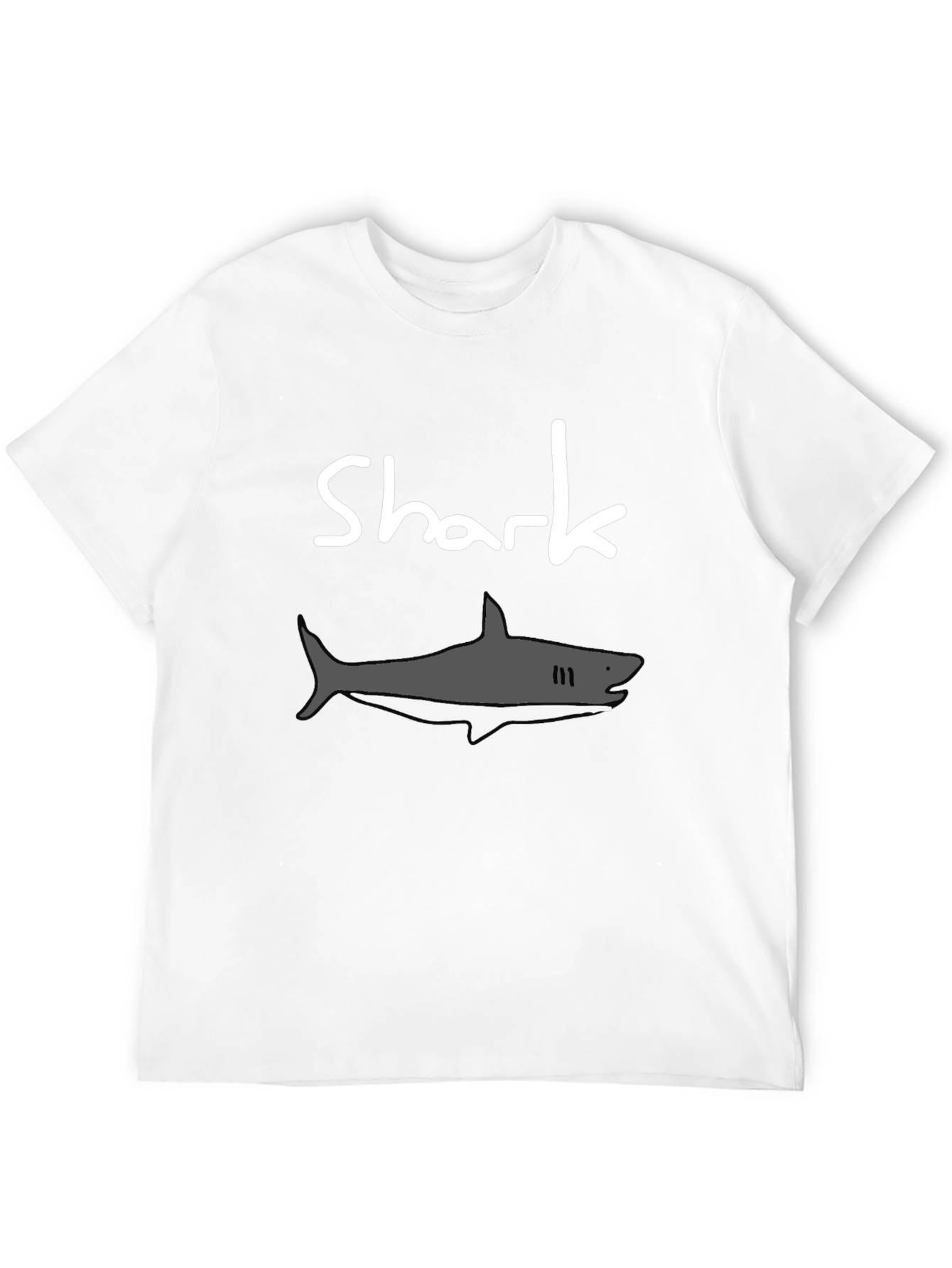 Shark Graphic T-Shirt - Casual Comfort Tee