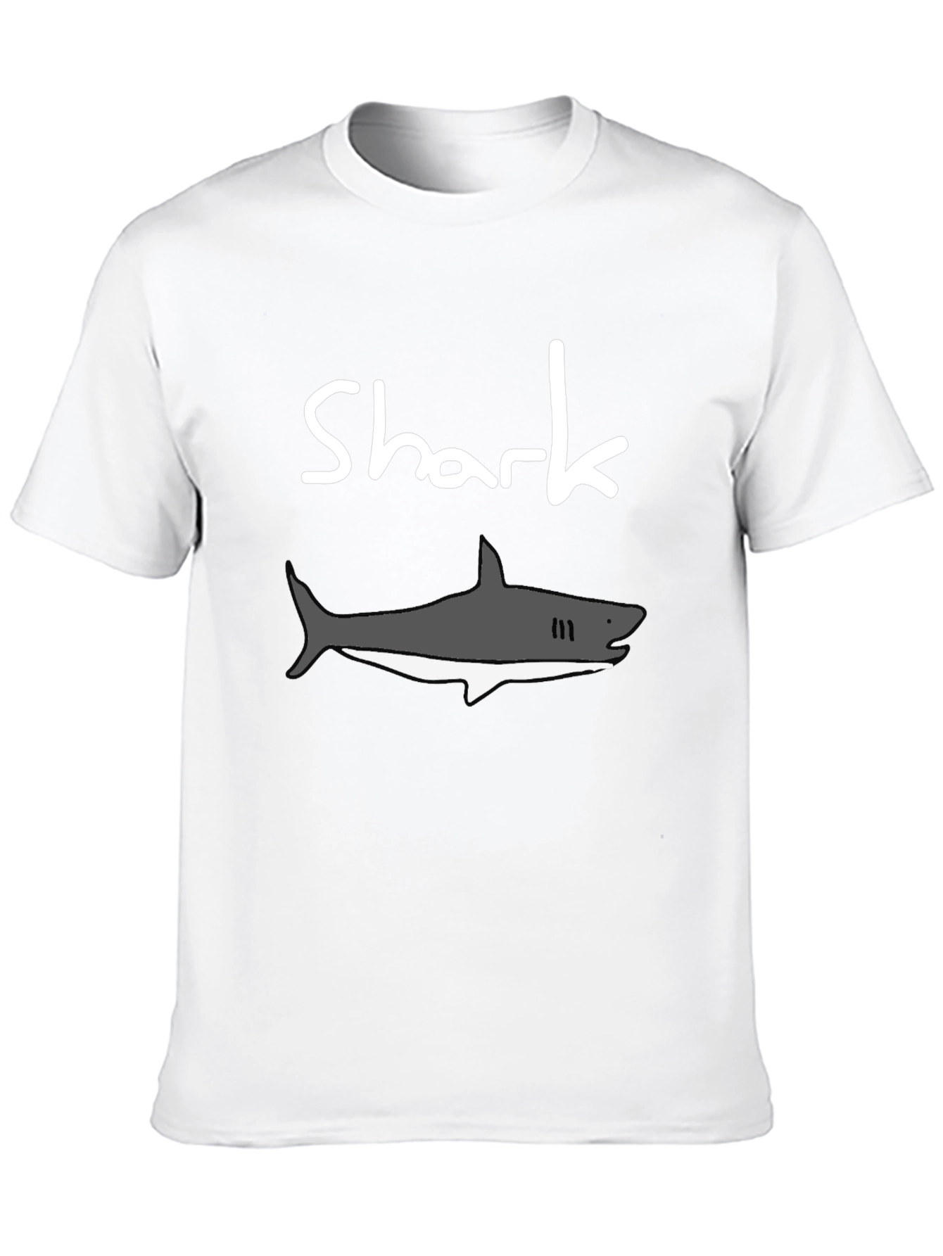 Shark Graphic T-Shirt - Casual Comfort Tee