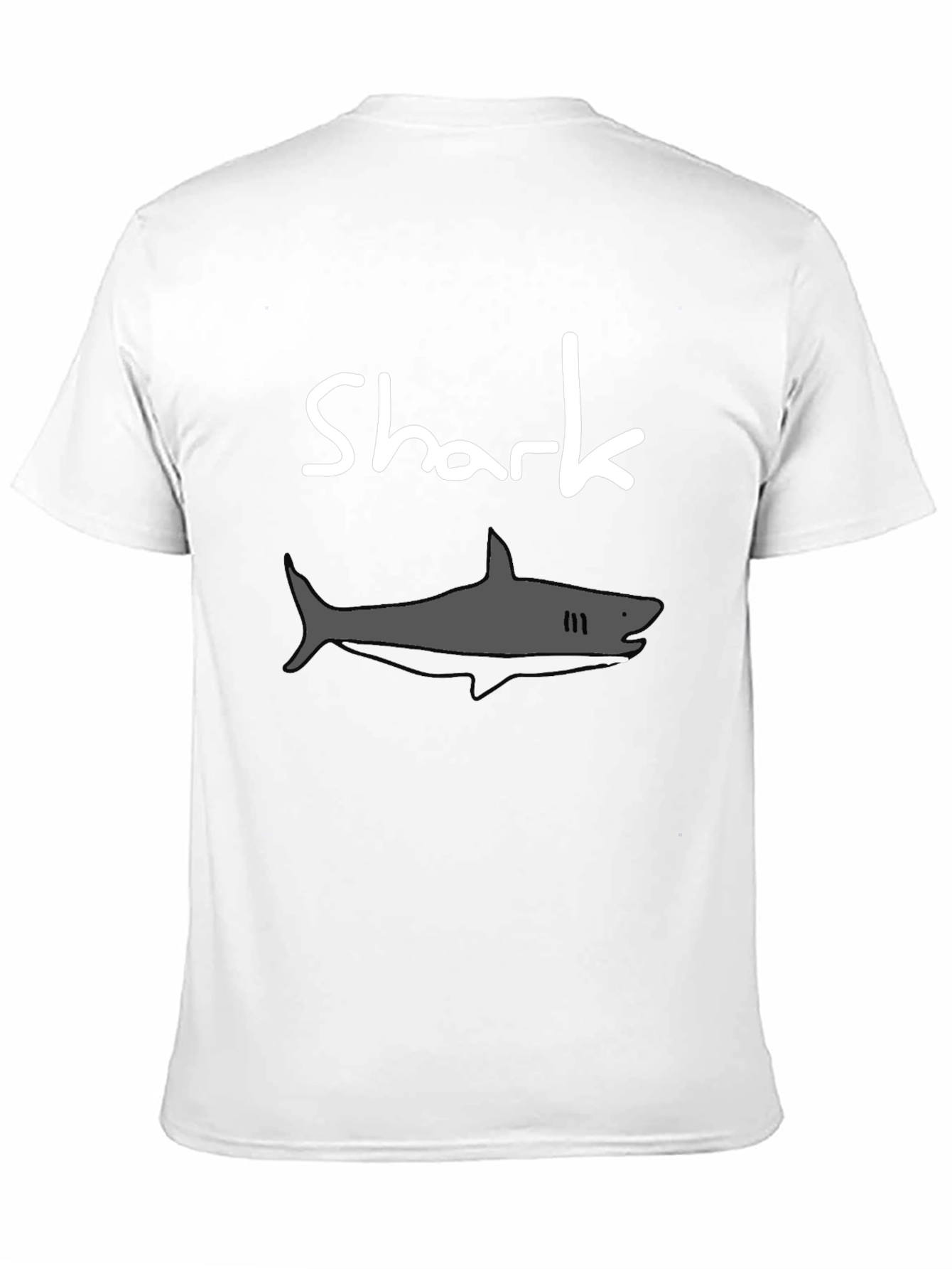 Shark Graphic T-Shirt - Casual Comfort Tee