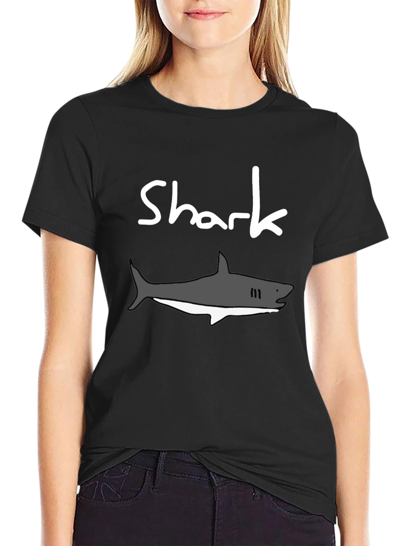 Shark Graphic T-Shirt - Casual Comfort Tee