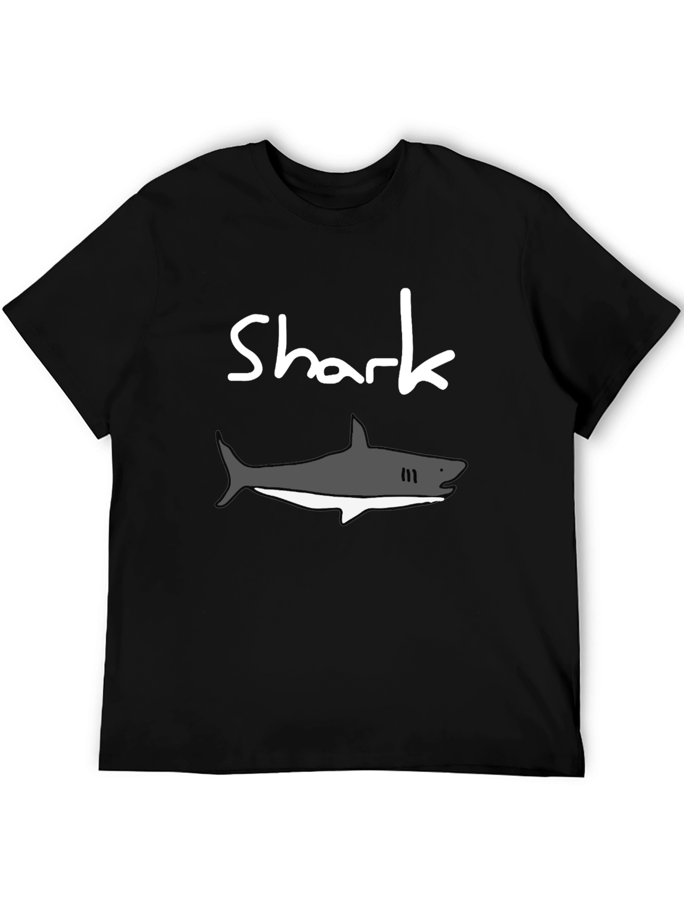 Shark Graphic T-Shirt - Casual Comfort Tee