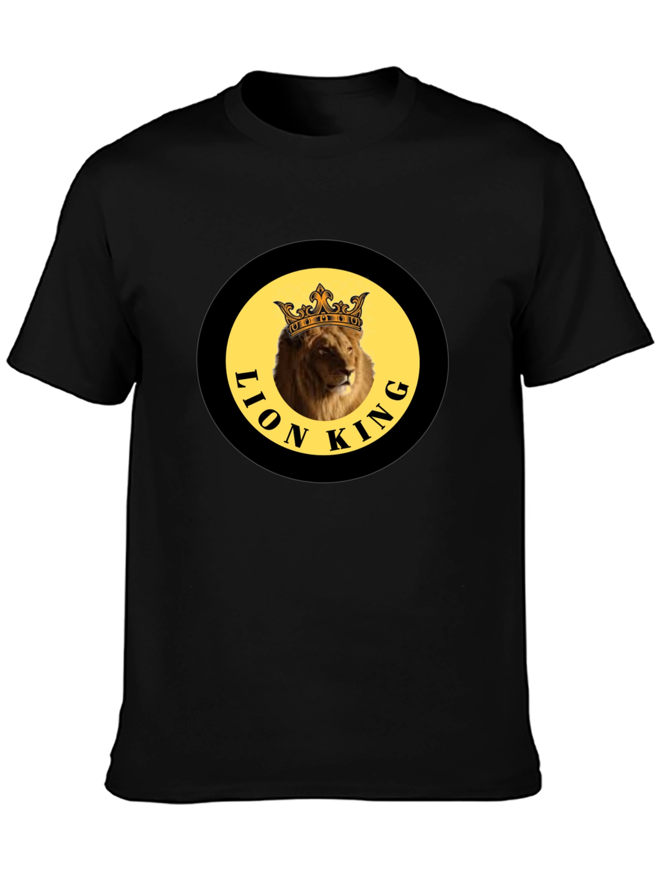 Lion King Graphic Tee - Black