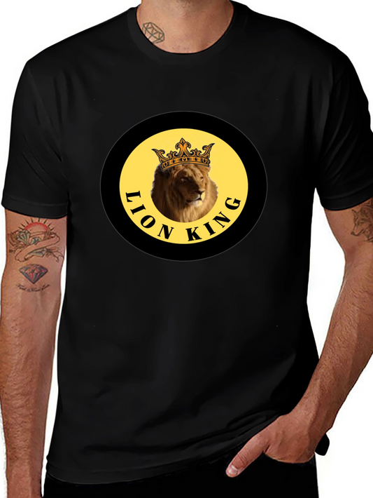 Lion King Graphic Tee - Black