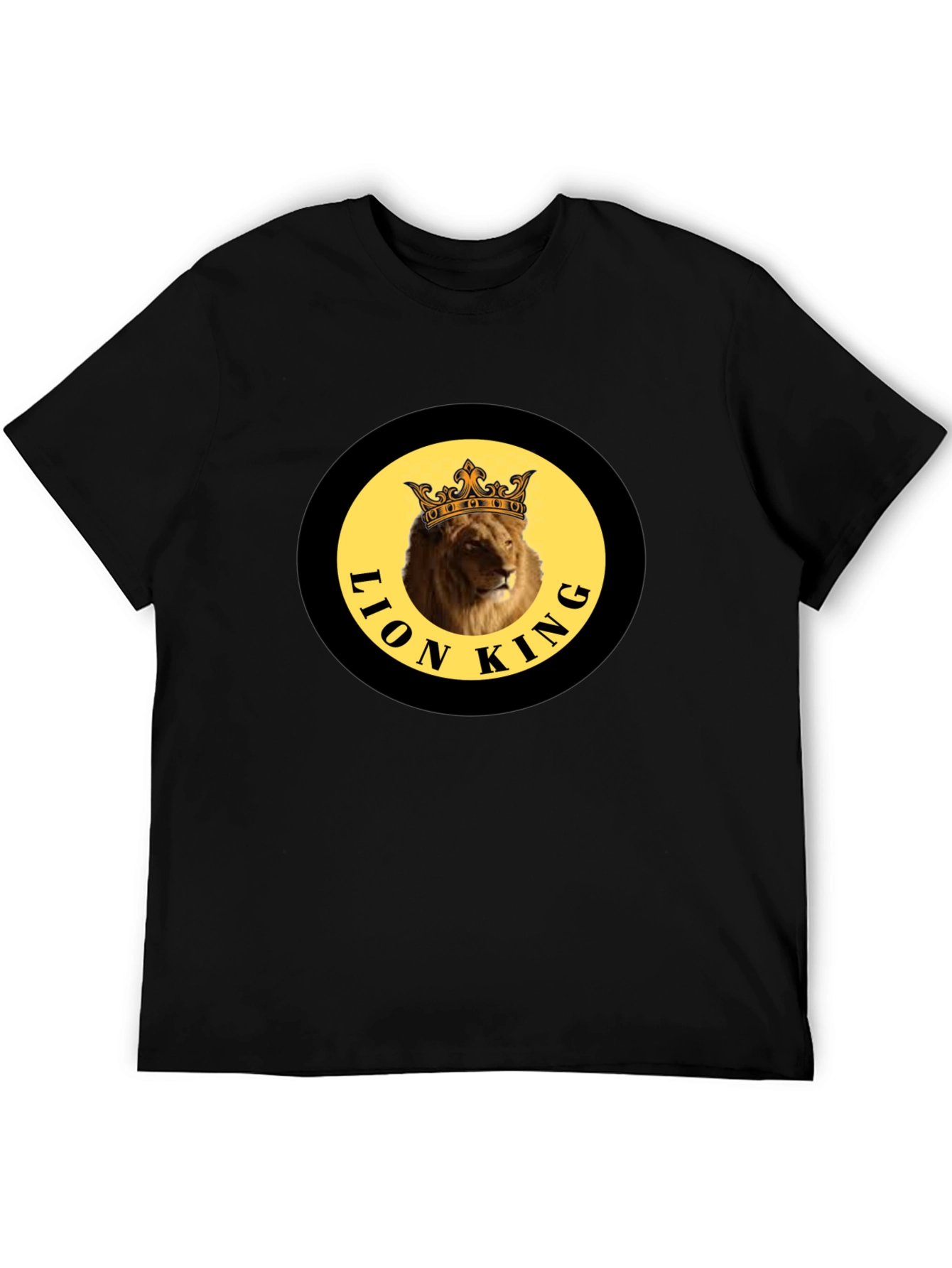 Lion King Graphic Tee - Black