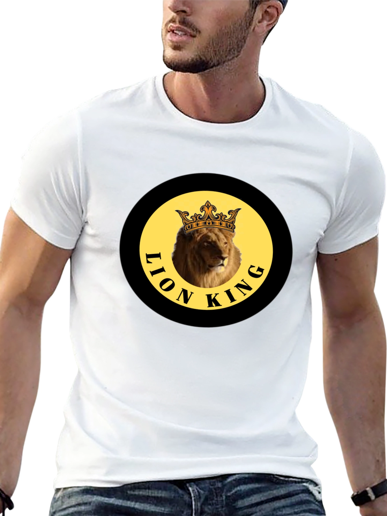 Lion King Graphic Tee - Black