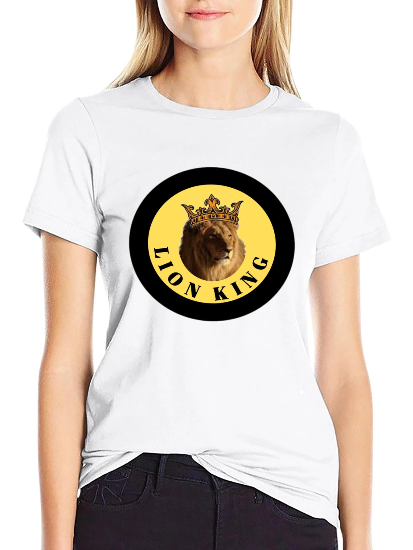 Lion King Graphic Tee - Black