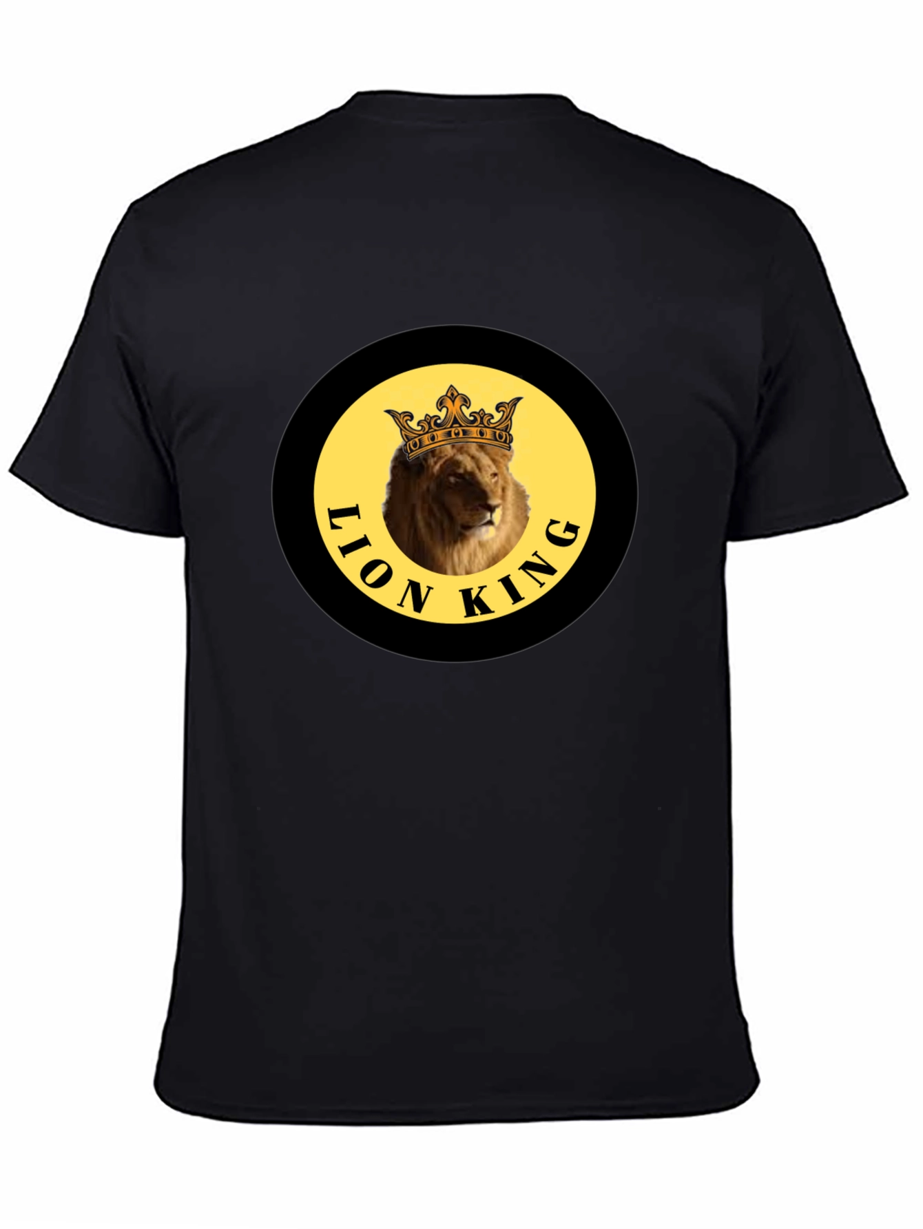 Lion King Graphic Tee - Black