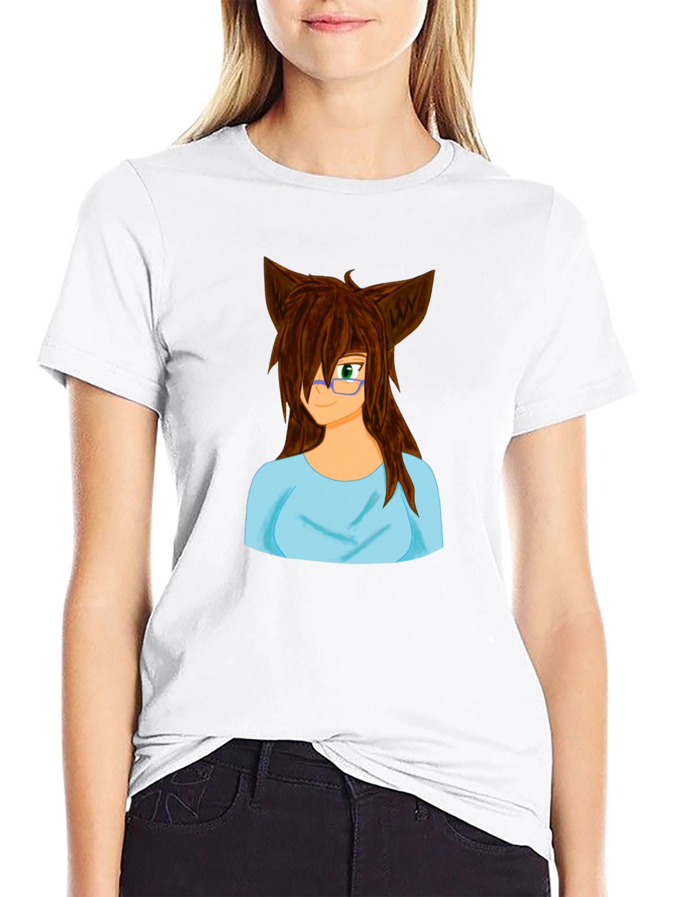 Anime Girl Graphic Tee - Unique Style