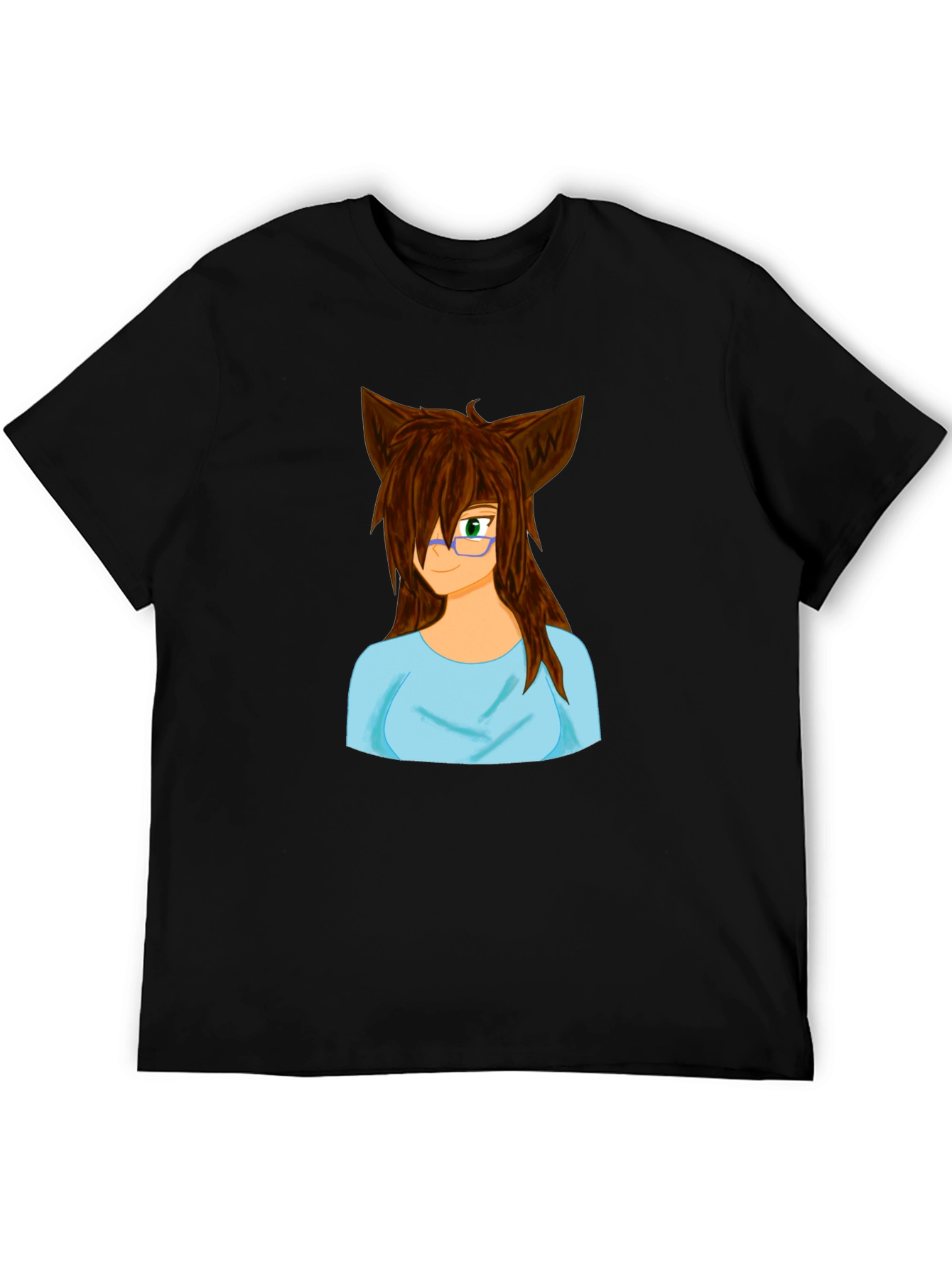 Anime Girl Graphic Tee - Unique Style