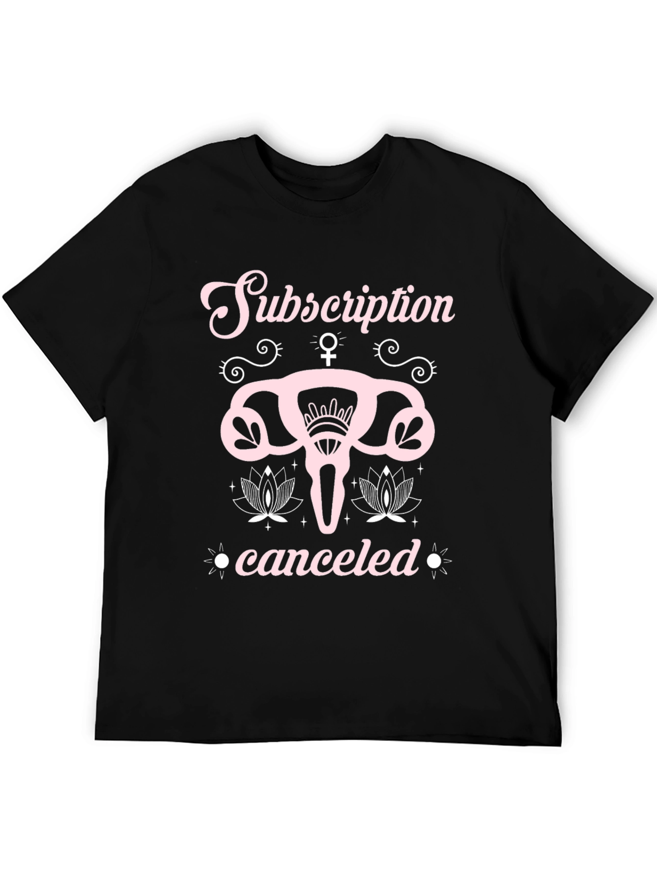 Subscription Canceled Uterus Graphic T-Shirt