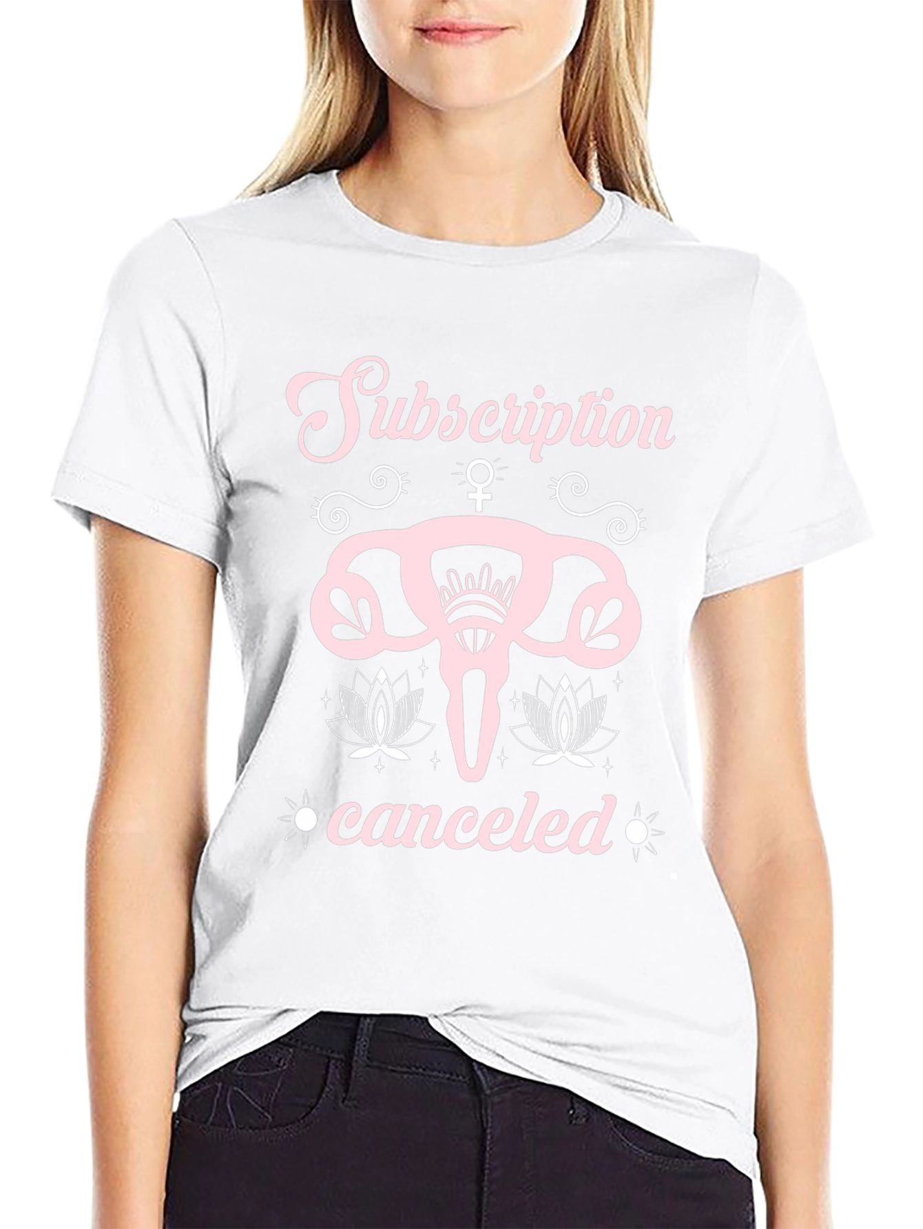 Subscription Canceled Uterus Graphic T-Shirt